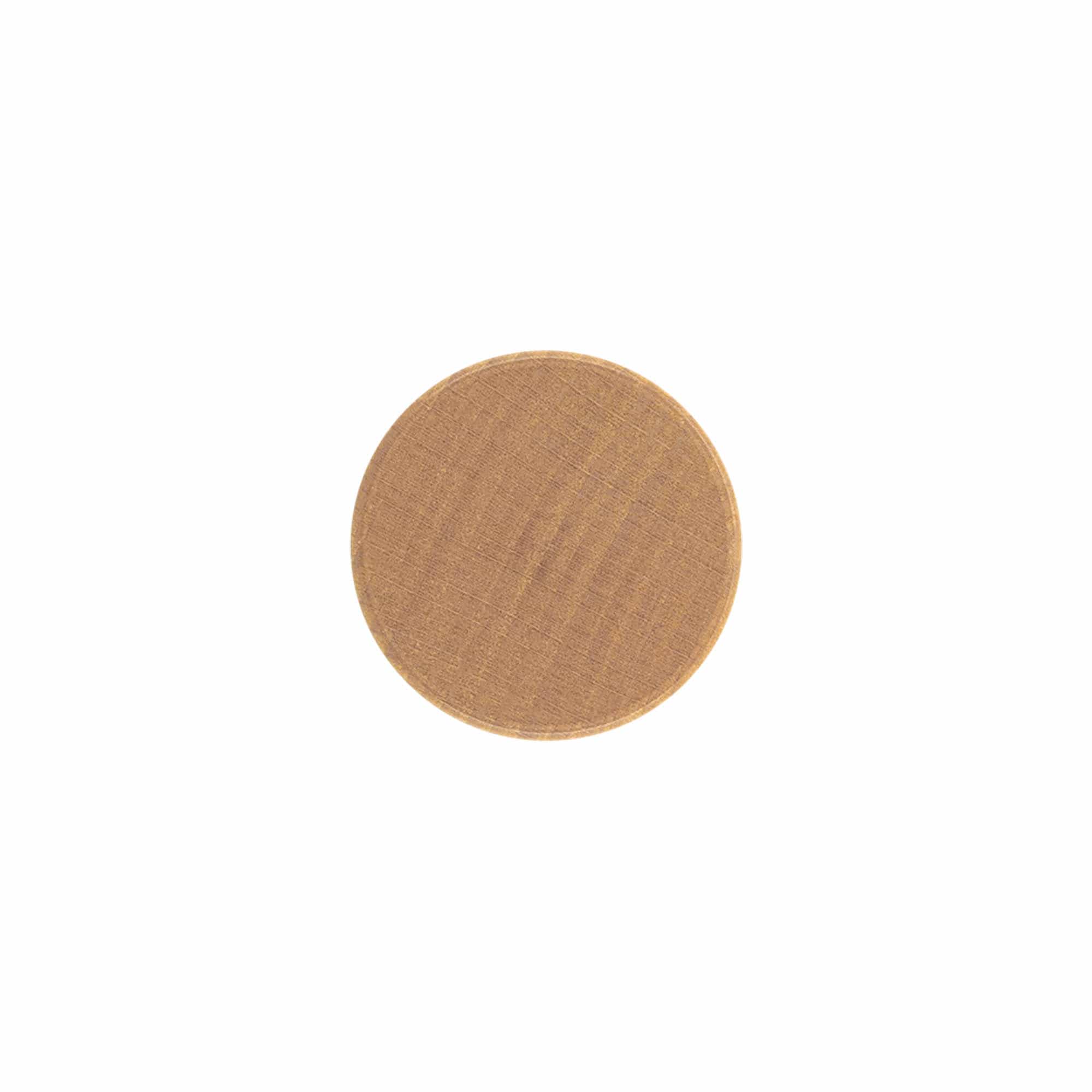 Schroefdop, metaal-hout, houtkleurig, voor monding: PP 28