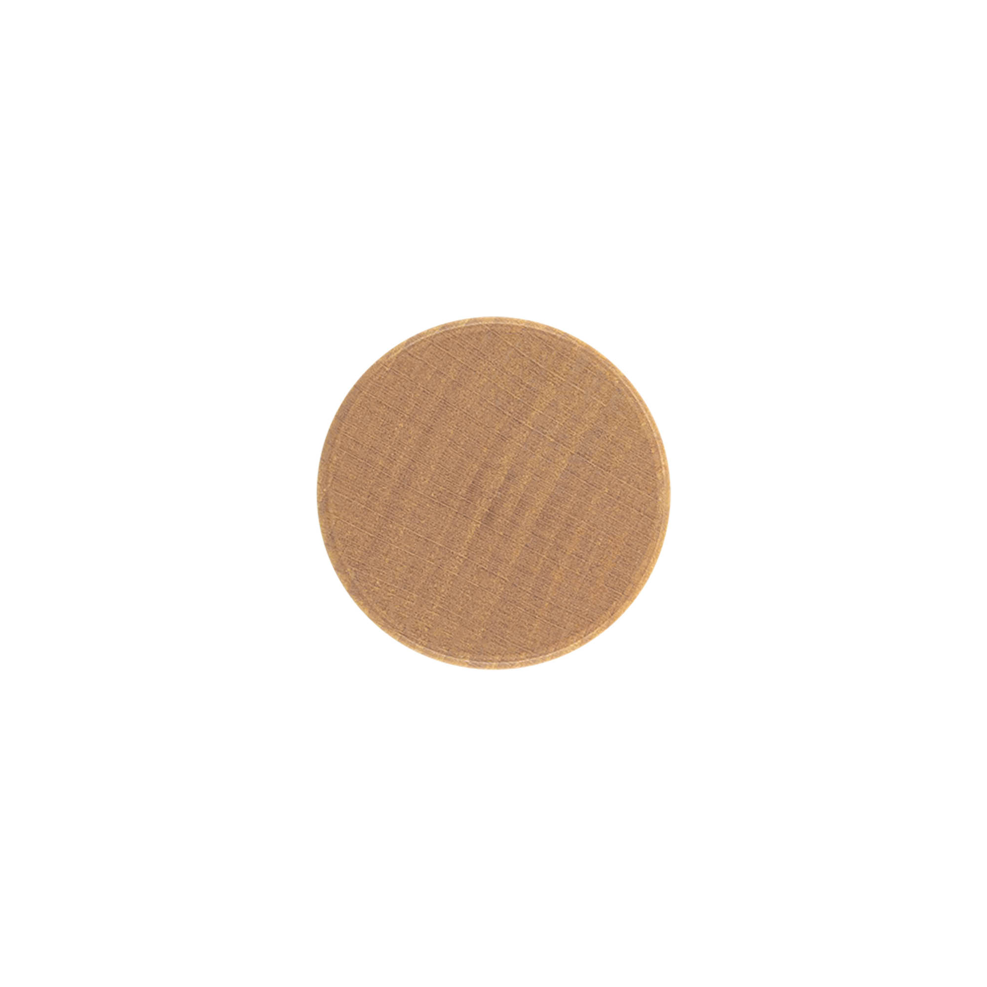 Schroefdop, metaal-hout, houtkleurig, voor monding: PP 28