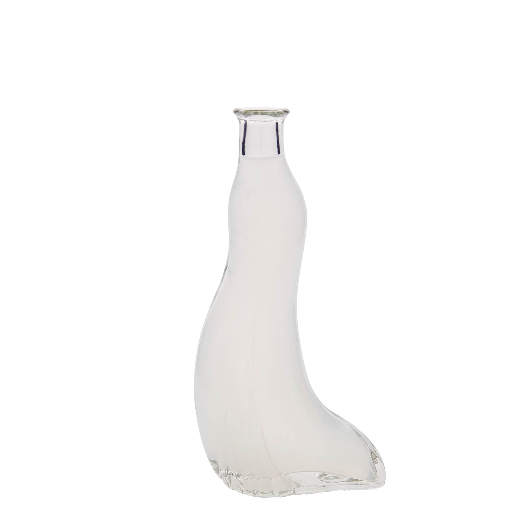 200 ml glazen fles 'Zeehond', opening: kurk 200 ml glazen fles 'Zeehond', opening: kurk