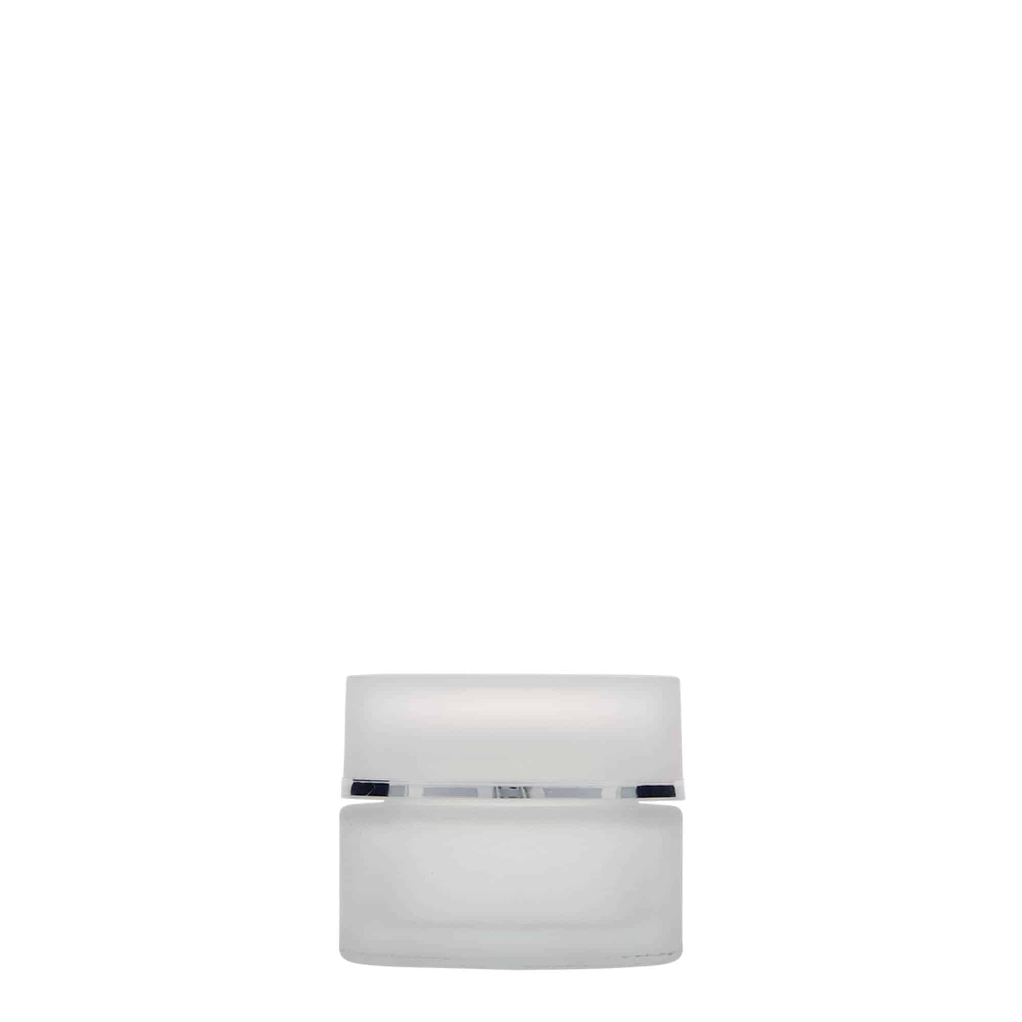 15 ml potje 'Platin Editie', glas, mat, opening: schroefdop