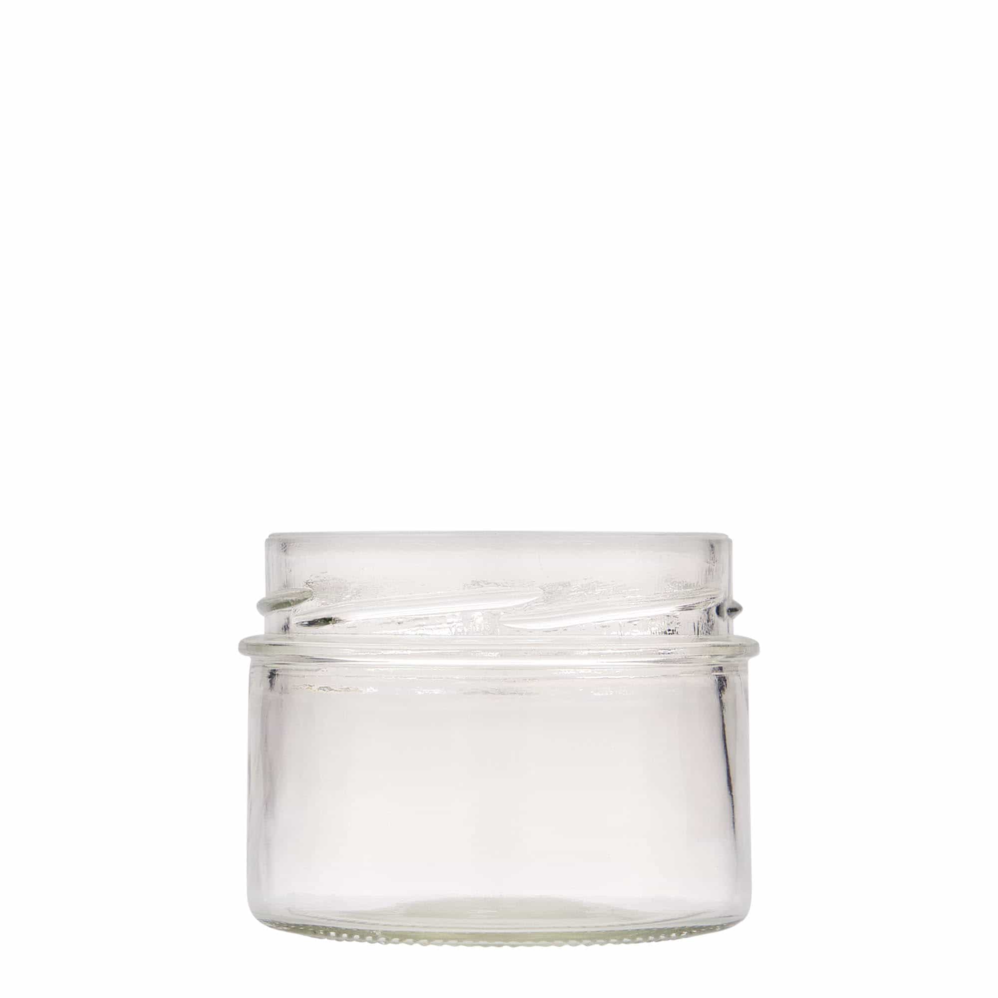 Ronde pot 'Monza', 262 ml, monding: deep-twist-off (DTO 82) Ronde pot 'Monza', 262 ml, monding: deep-twist-off (DTO 82)