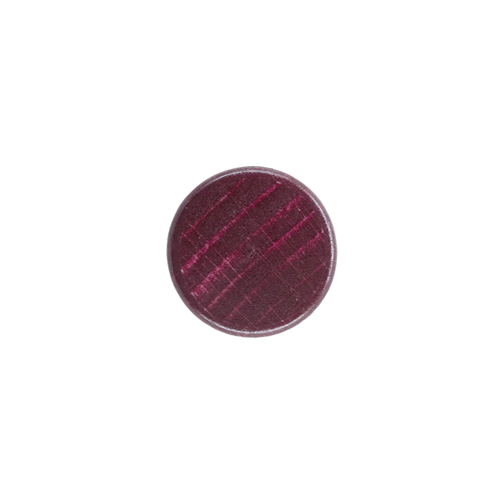 Handkurk 19 mm, hout/kunststof, bordeauxrood, voor monding: kurk
