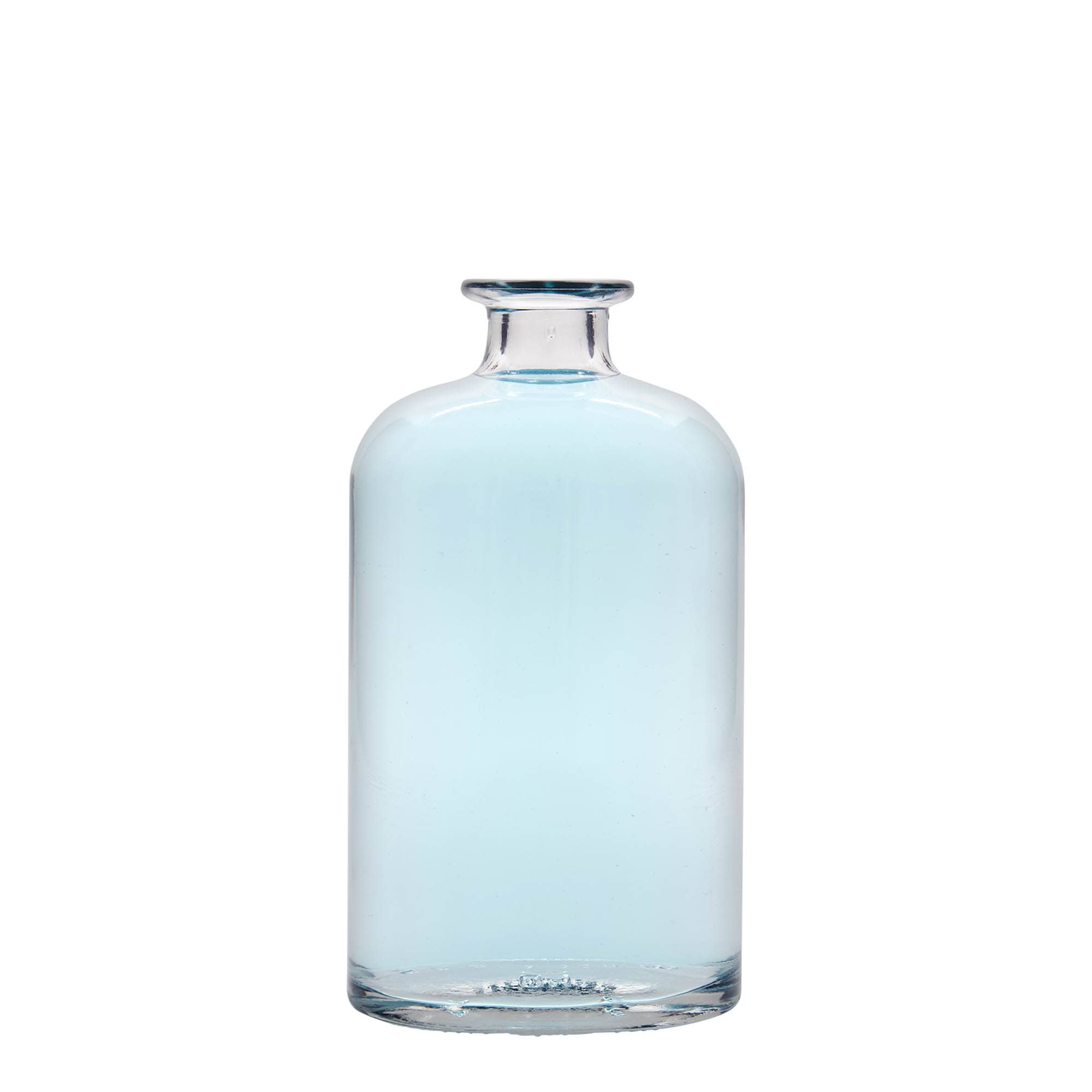 500 ml glazen fles 'Dundee', ovaal, opening: kurk