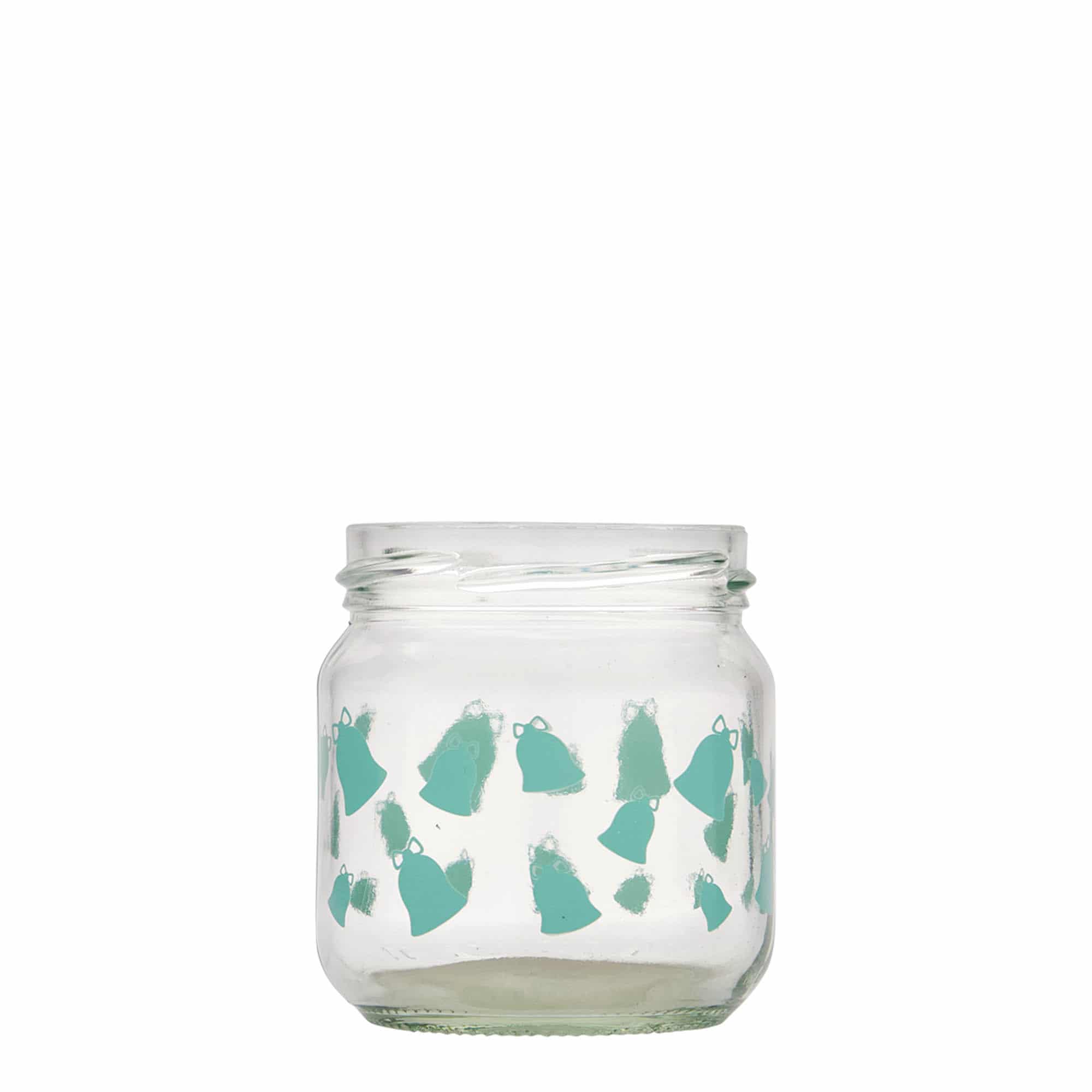 212 ml Rondglas, Motief: Kling, Belletje, Opening: Twist-Off (TO 66)