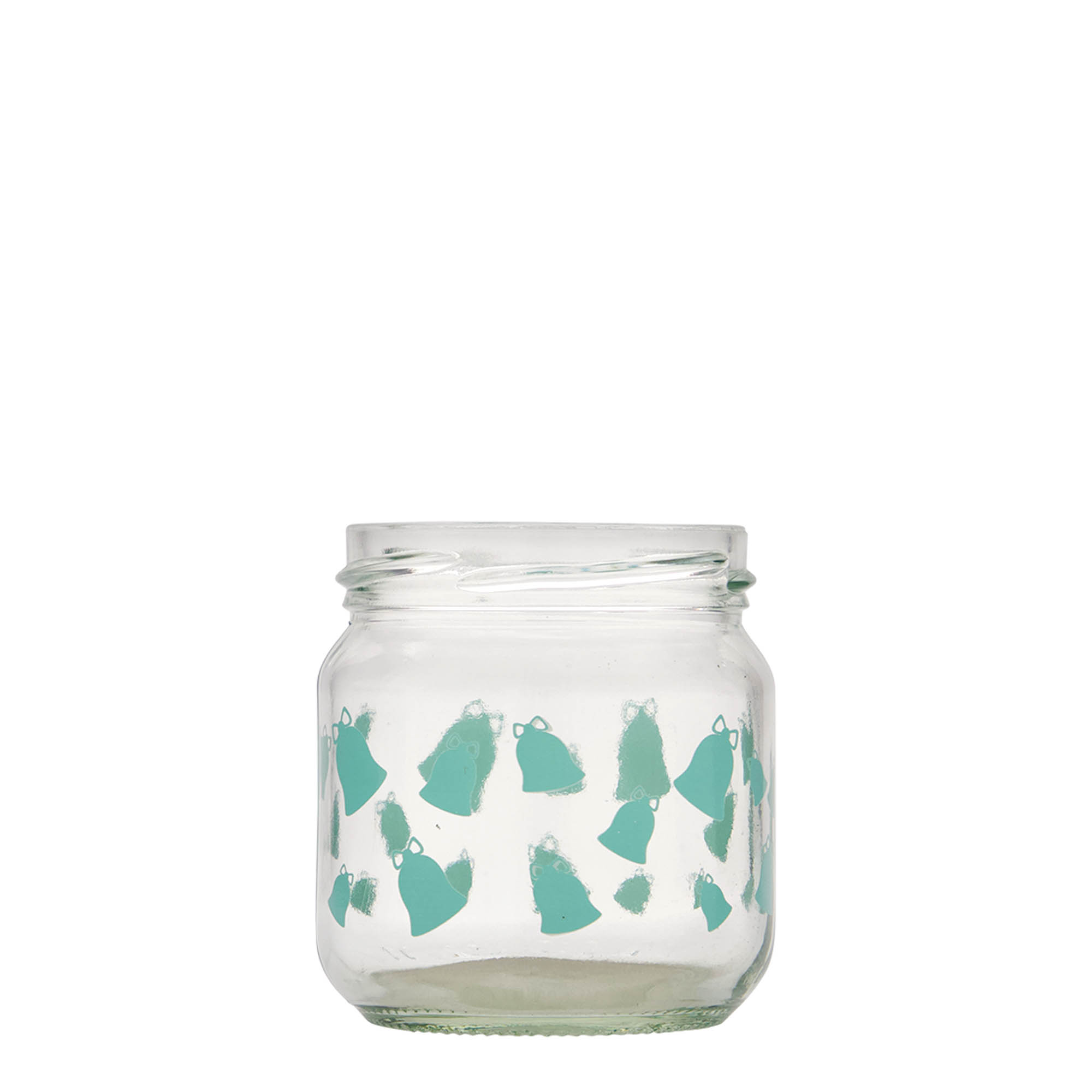 212 ml Rondglas, Motief: Kling, Belletje, Opening: Twist-Off (TO 66) 212 ml Rondglas, Motief: Kling, Belletje, Opening: Twist-Off (TO 66)