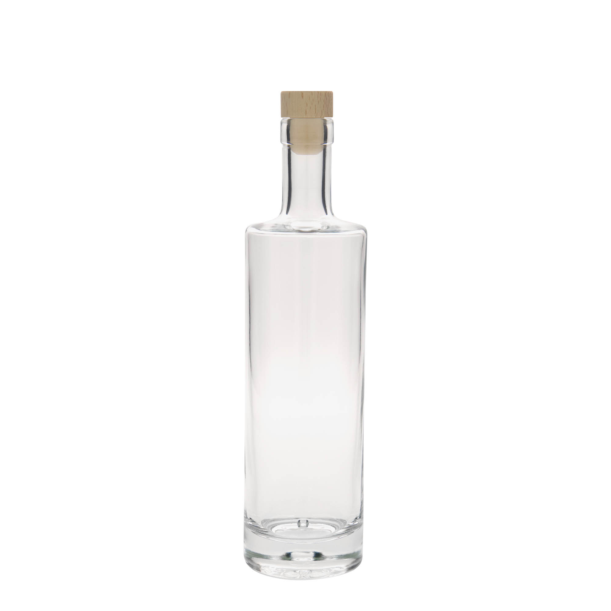 500 ml glazen fles 'Titano', hals: kurk 500 ml glazen fles 'Titano', hals: kurk