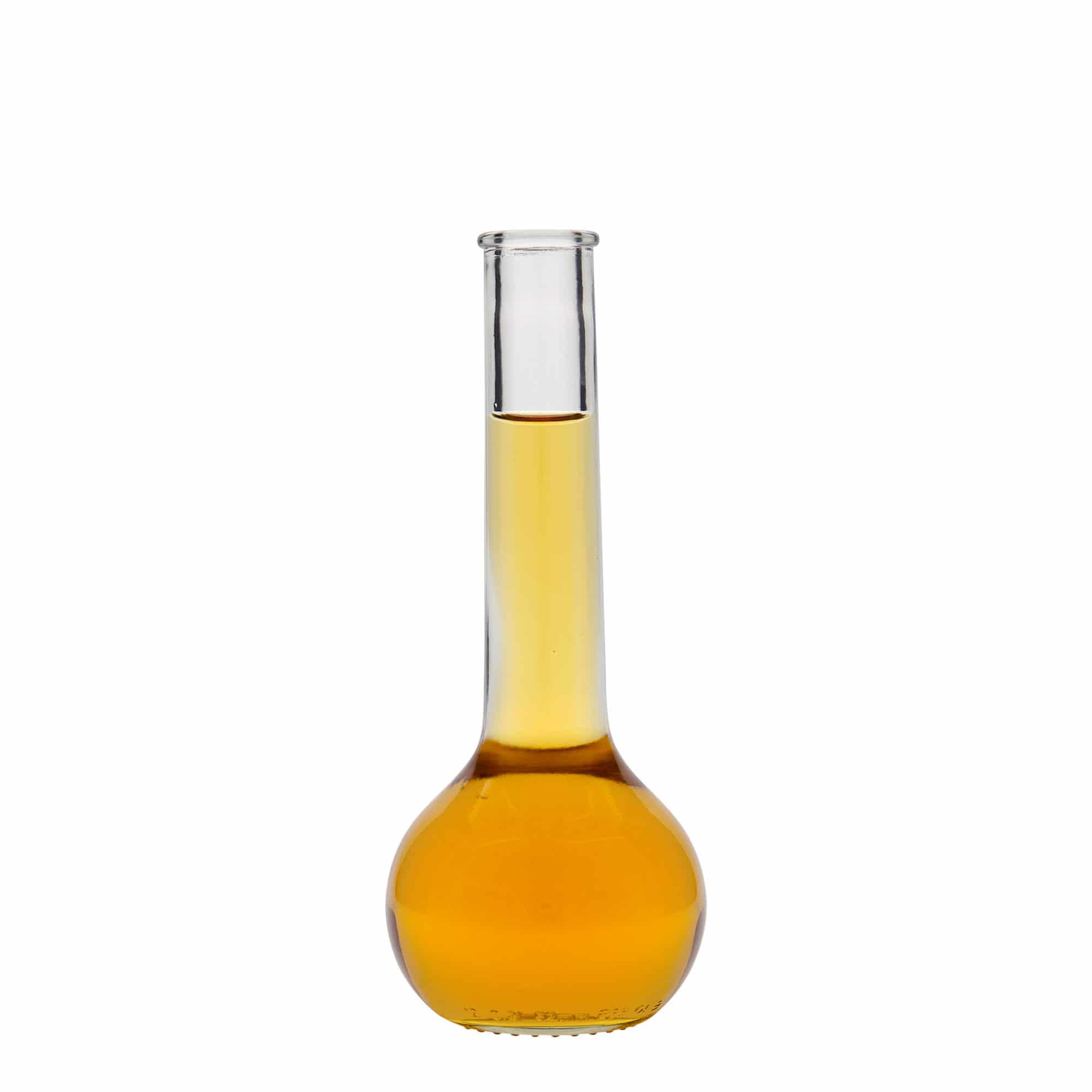 200 ml glazen fles 'Tulipano', hals: kurk