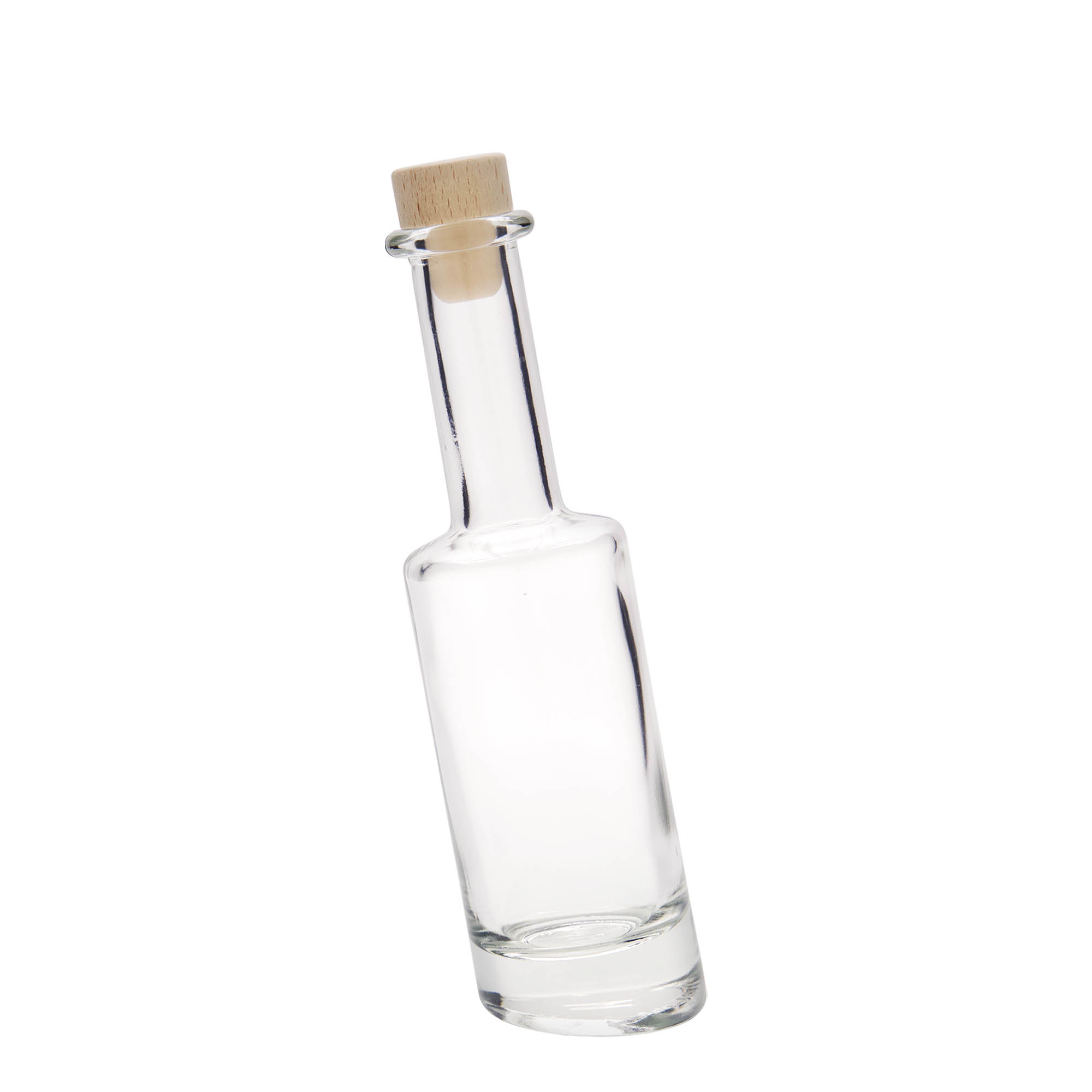 200 ml glazen fles 'Bounty', opening: kurk 200 ml glazen fles 'Bounty', opening: kurk