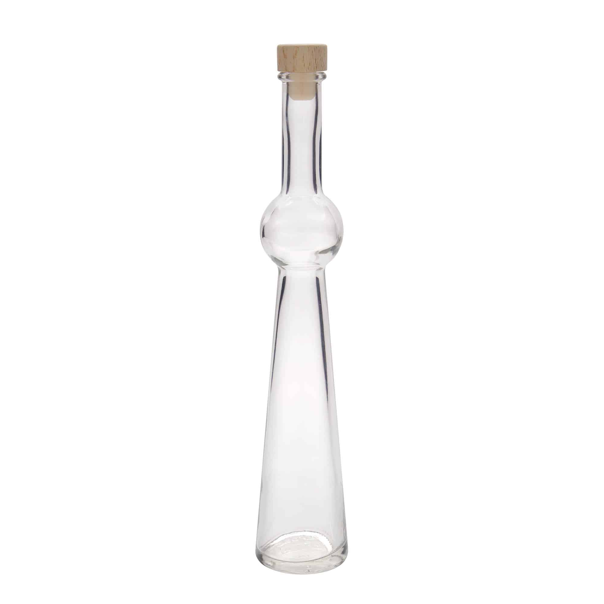 Glazen fles 'Supernova', 200 ml, monding: kurk