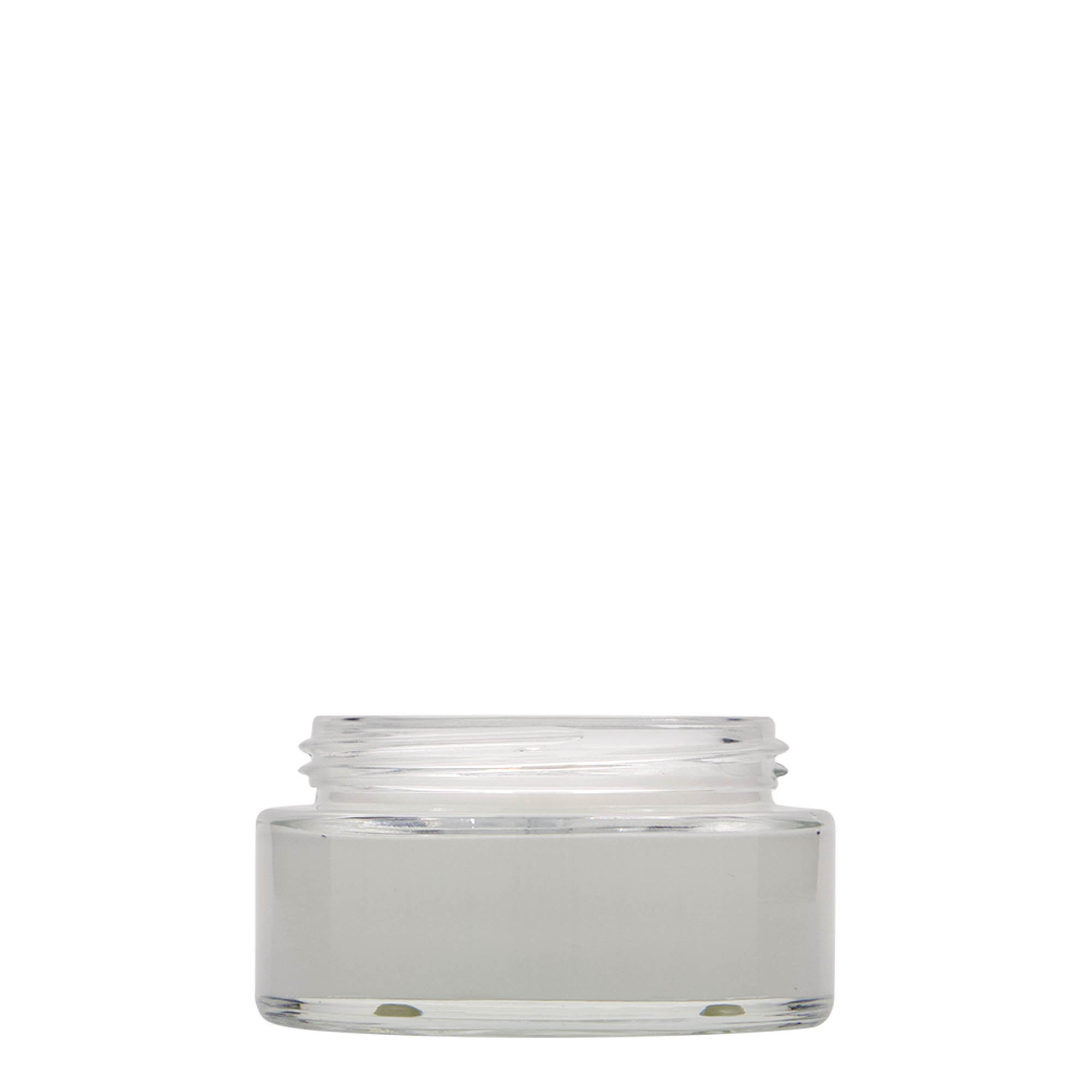 100 ml potje 'Clear Edition', glas, opening: schroefdop