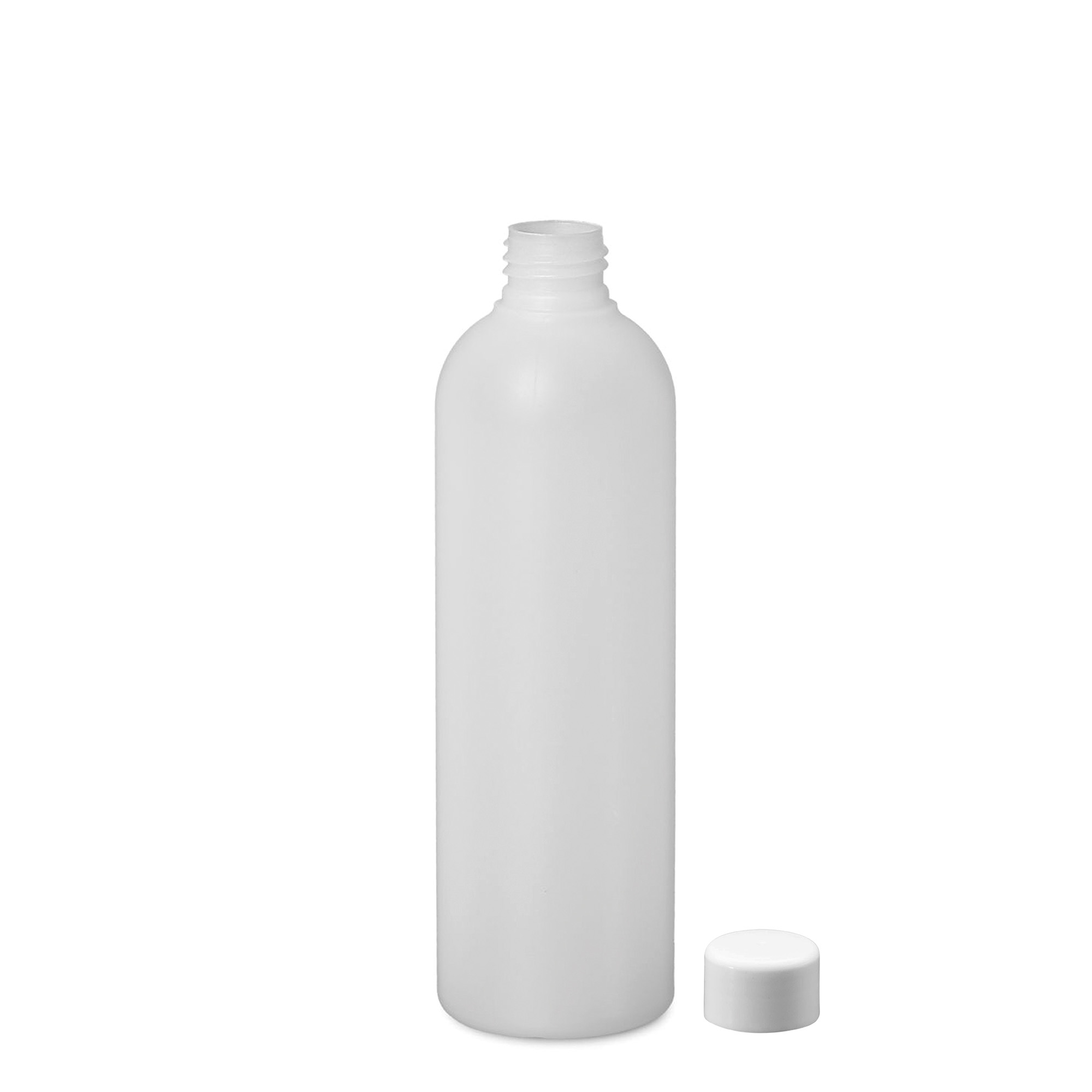 300 ml kunststoffles 'Tuffy', HDPE, natuurlijk, hals: 24/410