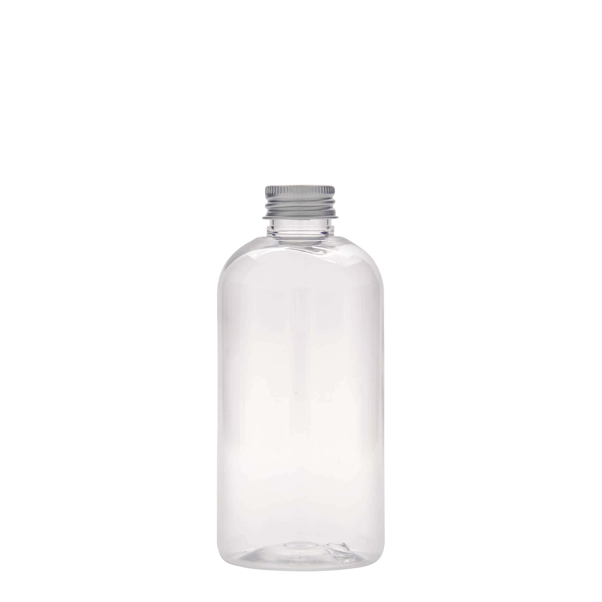 250 ml PET-fles 'Boston', kunststof, hals: 24/410