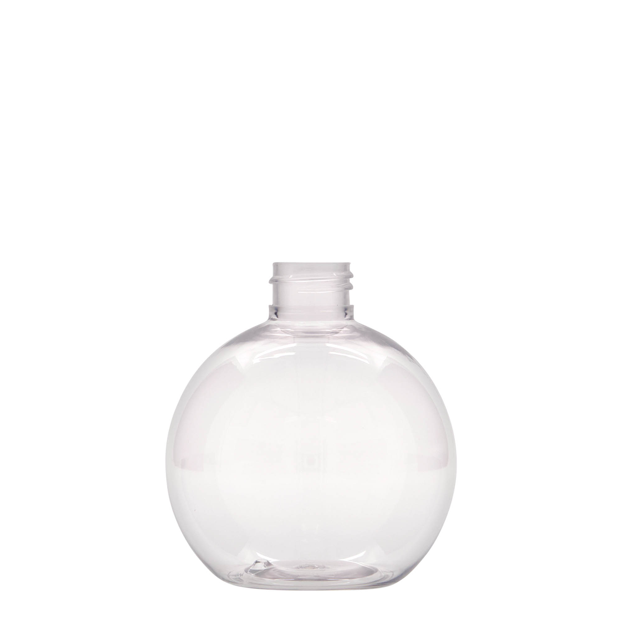 250 ml PET-fles 'Perry', rond, kunststof, hals: 24/410 250 ml PET-fles 'Perry', rond, kunststof, hals: 24/410