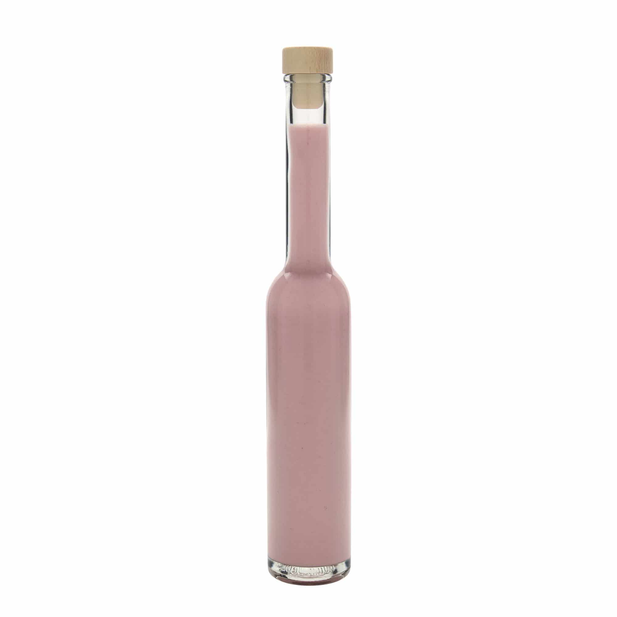 200 ml glazen fles 'Platina', opening: kurk