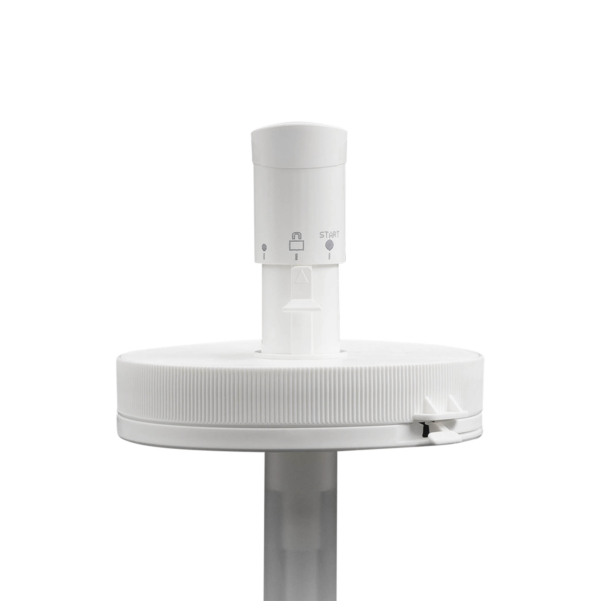 Doseerpomp voor 1.240 ml 'Securibox', PE-kunststof, wit, voor opening: schroefdop Doseerpomp voor 1.240 ml 'Securibox', PE-kunststof, wit, voor opening: schroefdop