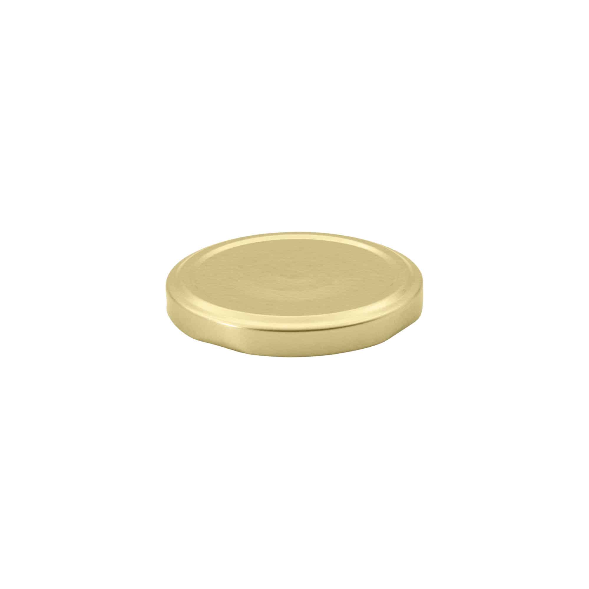 Twist-offdeksel, blik, goud, voor monding: TO 66 Twist-offdeksel, blik, goud, voor monding: TO 66