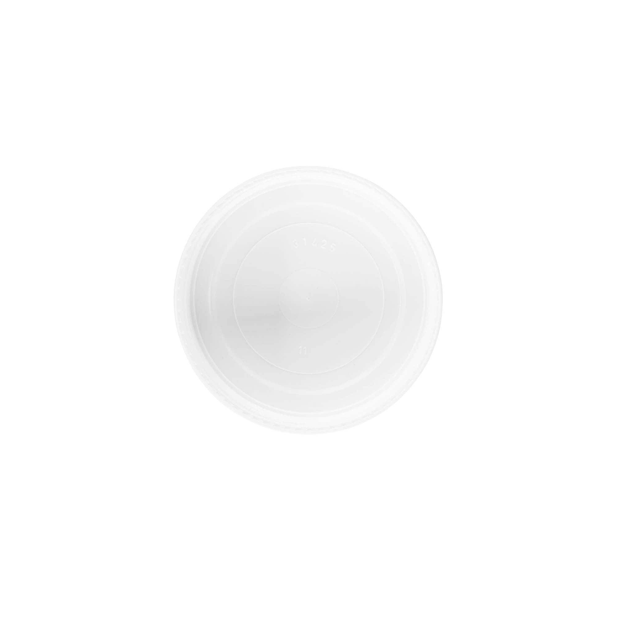 Schroefdop voor 100 ml 'Bianca', PP-kunststof, wit