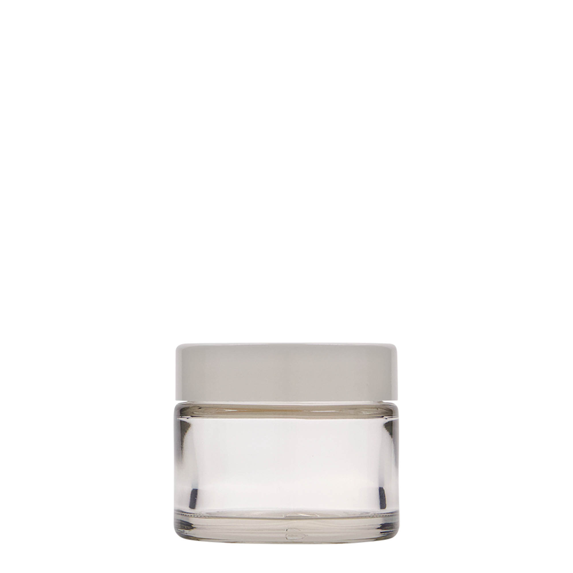 50 ml potje 'Beauty', glas, opening: schroefdop