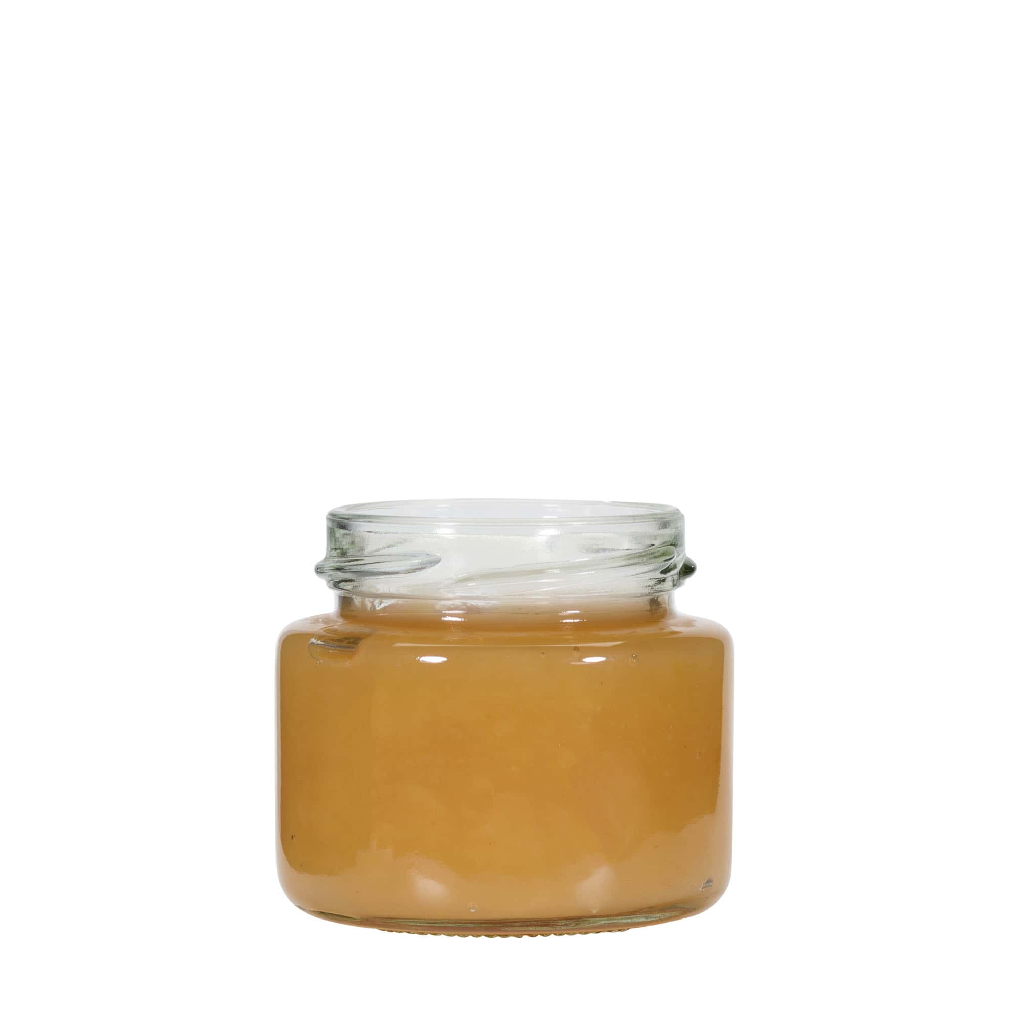 110 ml ronde glazen pot, opening: Twist-Off (TO 53) 110 ml ronde glazen pot, opening: Twist-Off (TO 53)
