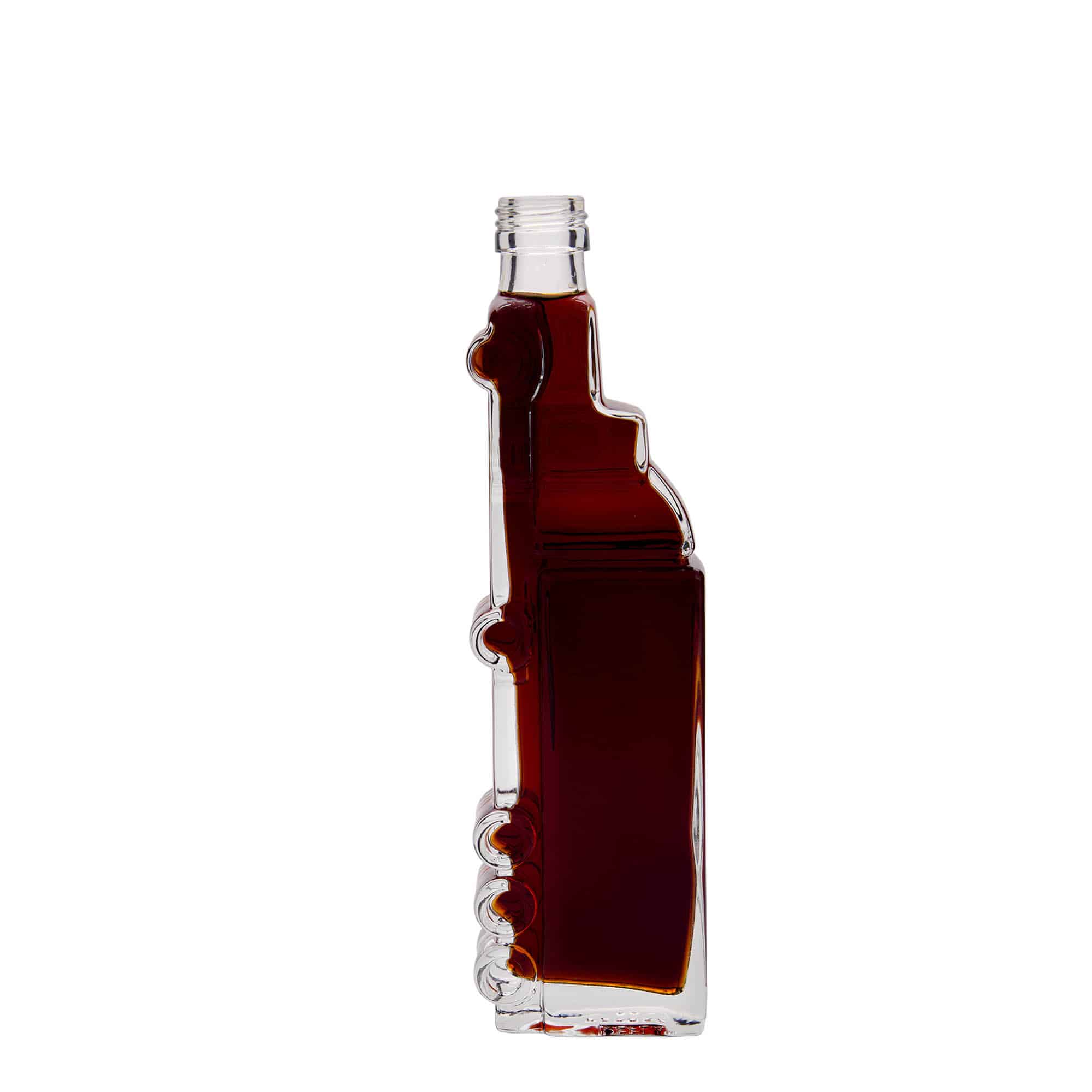 Glazen fles 'Truck', 200 ml, monding: PP 25
