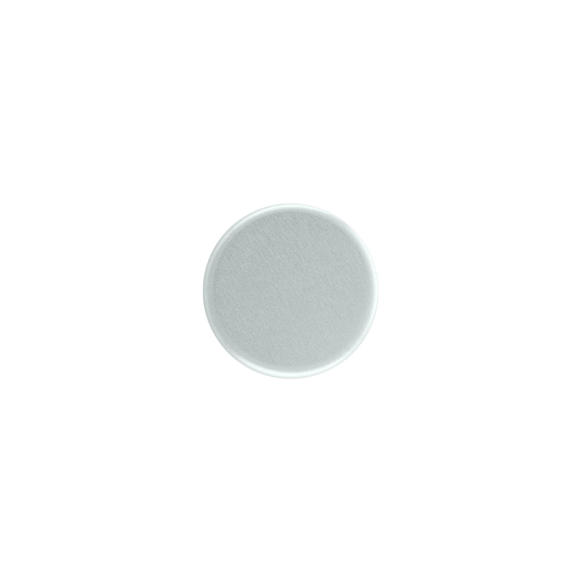Schroefdop, ABS-kunststof, zilver, voor opening: GPI 22/400