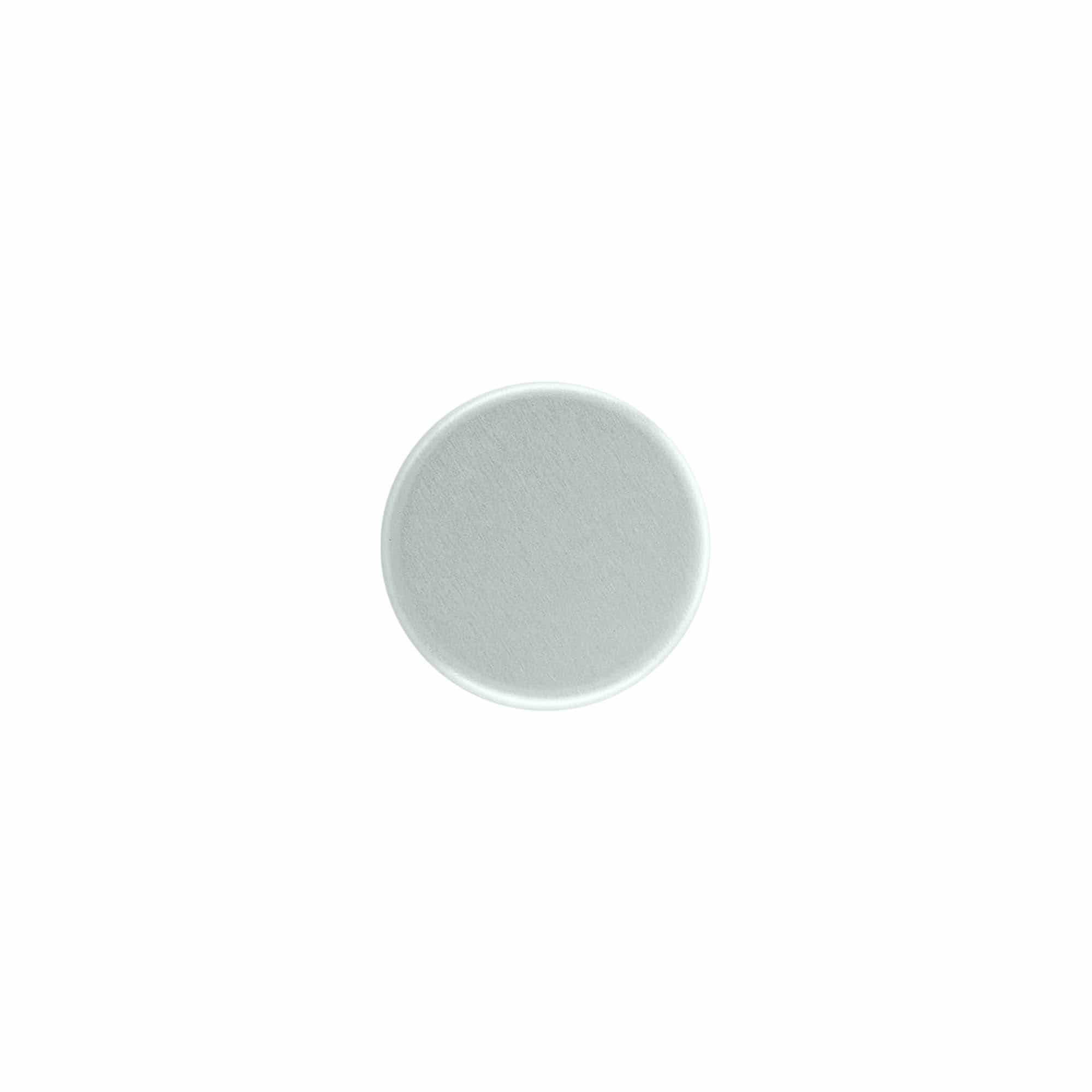Schroefdop, ABS-kunststof, zilver, voor opening: GPI 22/400