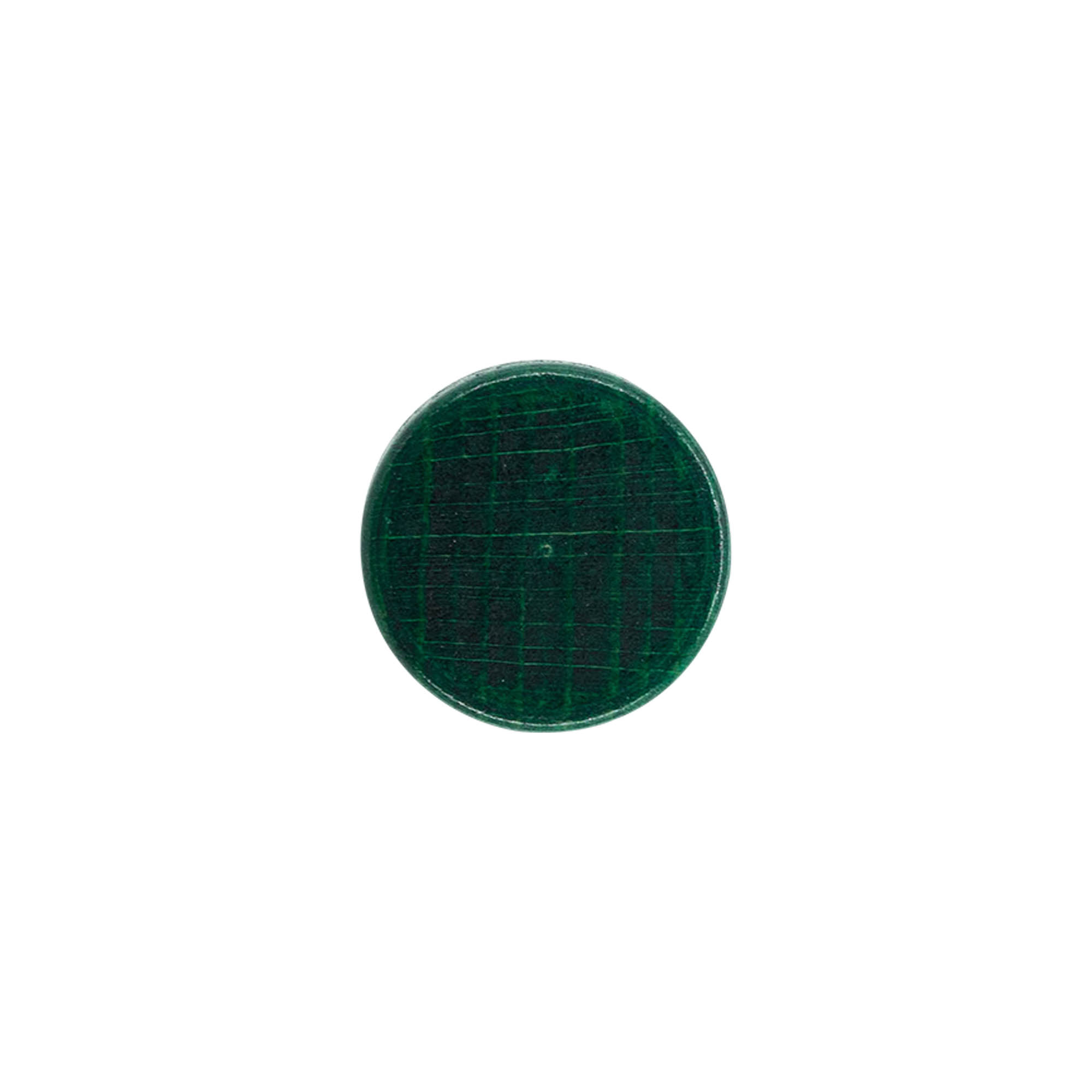 Handkurk 19 mm, hout/kunststof, groen, voor monding: kurk