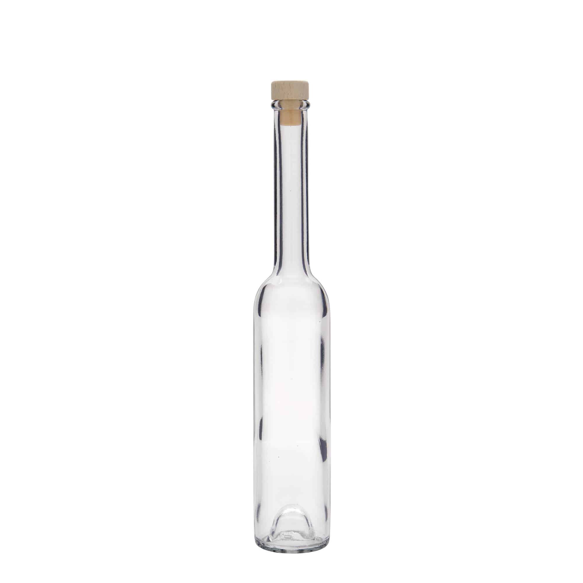 100 ml glazen fles 'Platina', opening: kurk