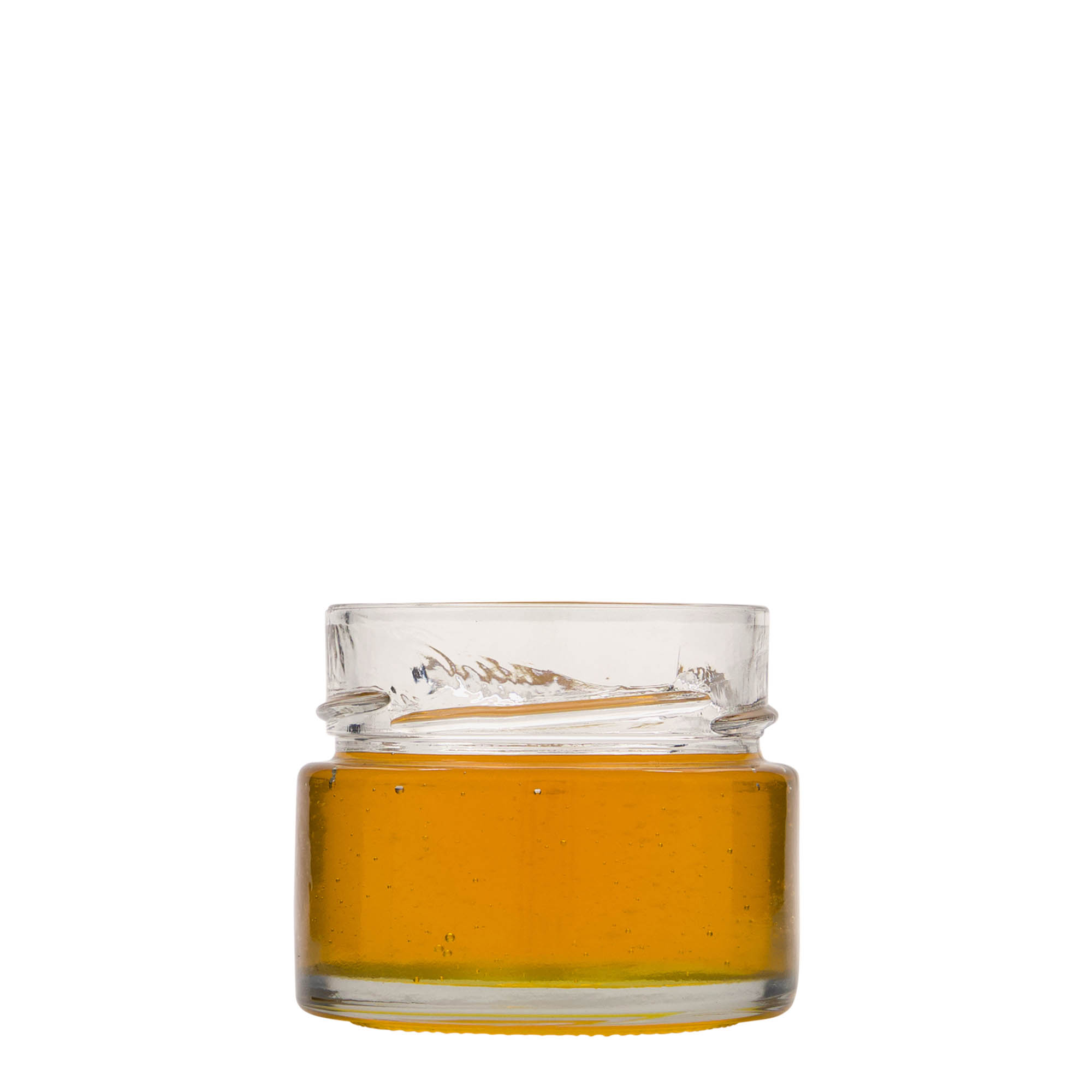 106 ml ronde glazen pot 'Albatros', opening: Extra-Deep-Twist-Off (EDTO 70)