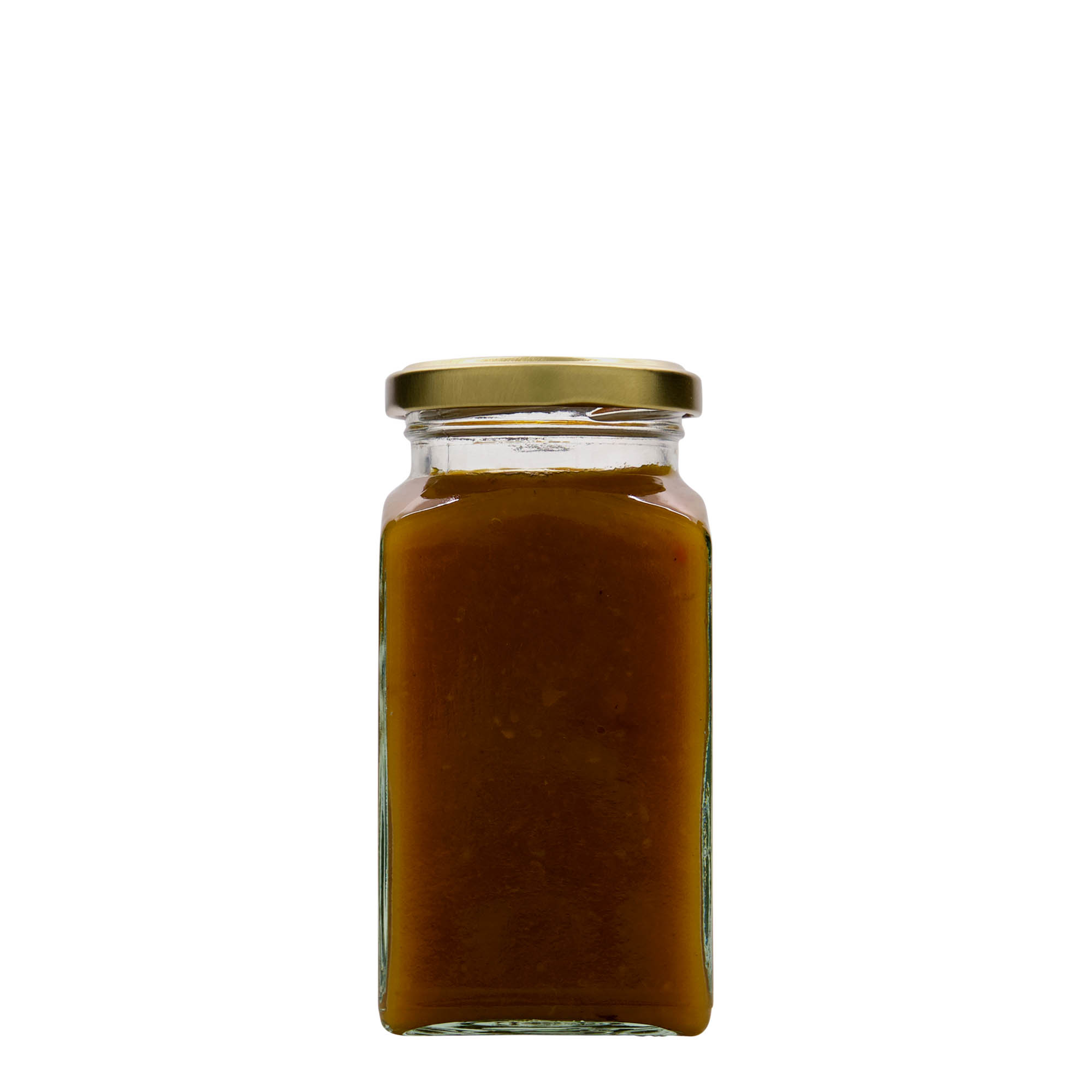 312 ml vierkantglas, opening: Twist-Off (TO 58)