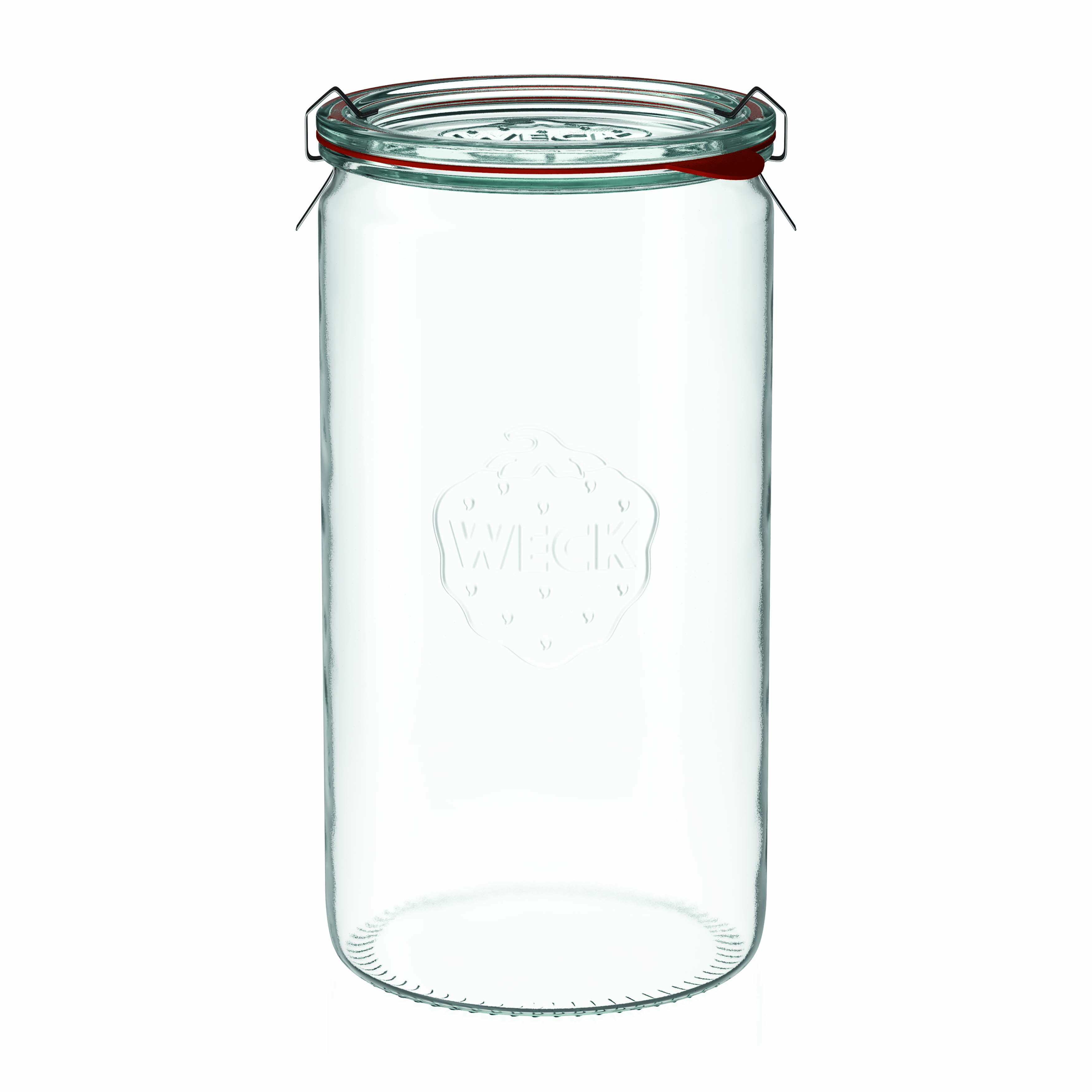 1.575 ml WECK-cilinderglas, monding: ronde rand 1.575 ml WECK-cilinderglas, monding: ronde rand