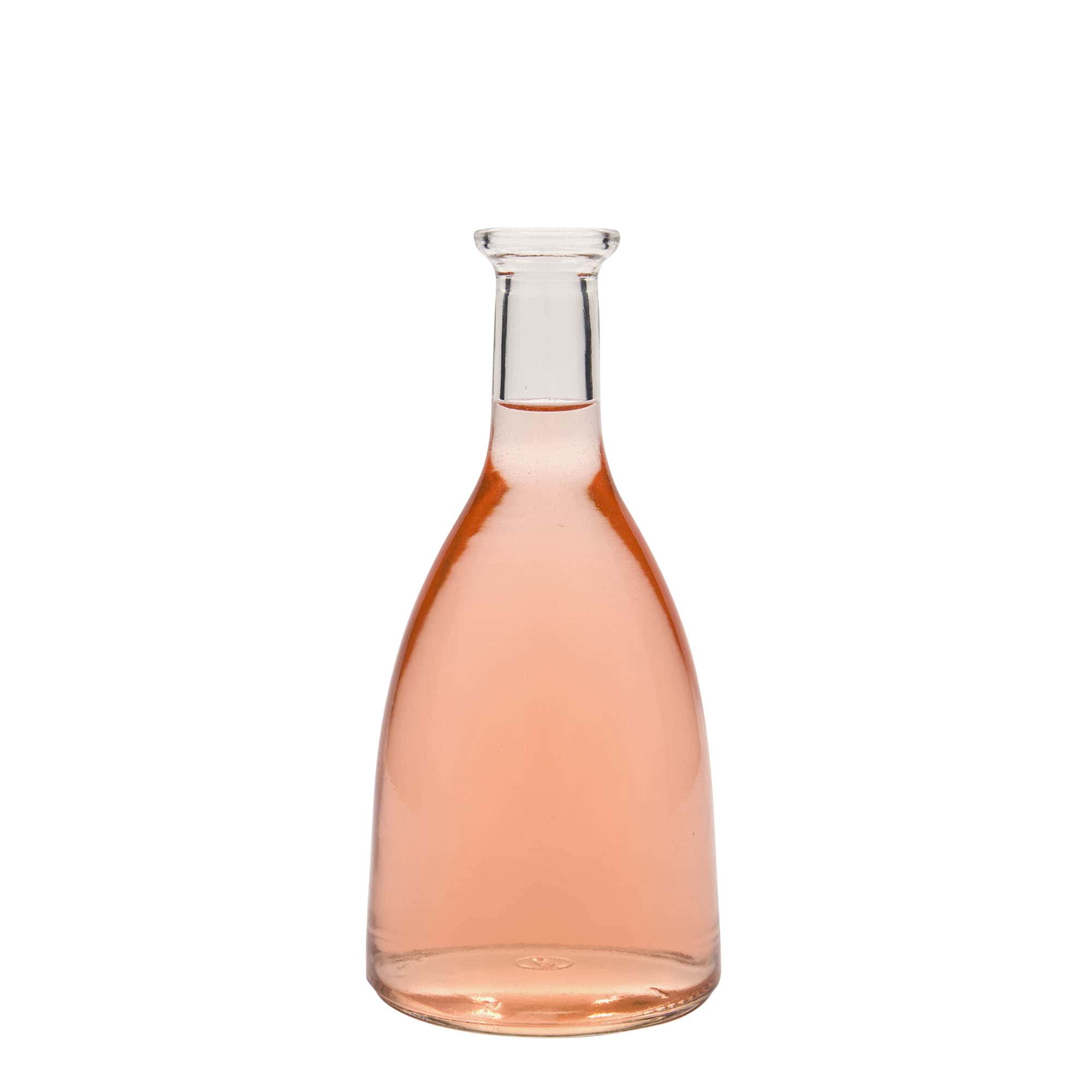500 ml glazen fles 'Viola', hals: kurk