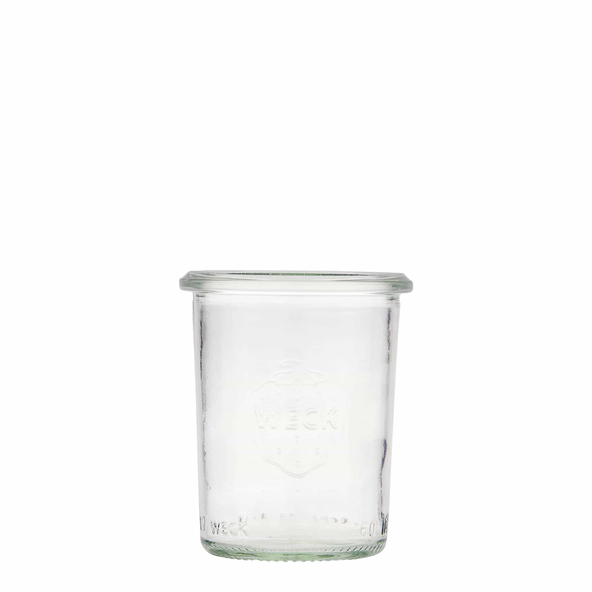 WECK-stortglas, 160 ml, monding: ronde rand