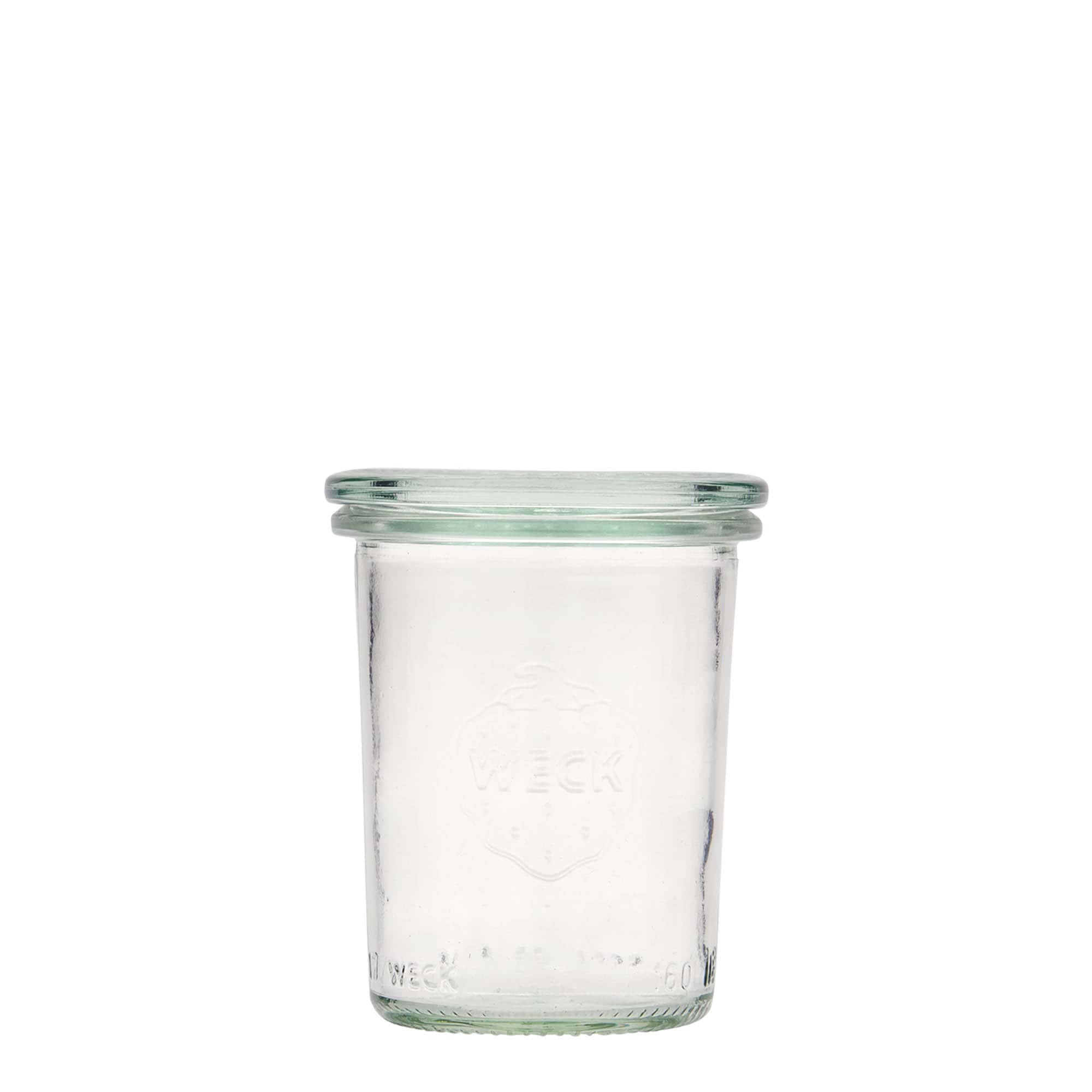 160 ml WECK-stortglas, opening: ronde rand