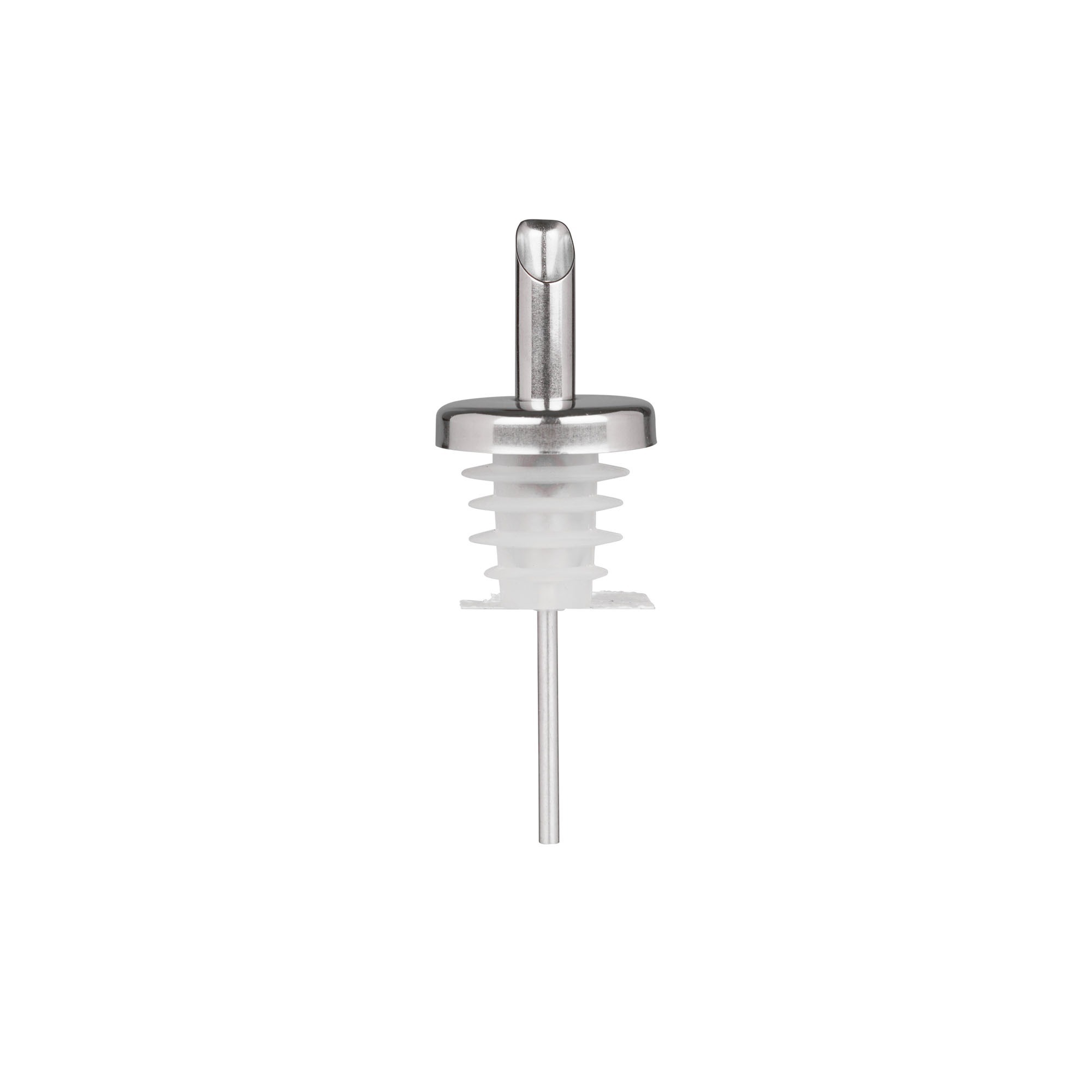 Uitgieter Inox olie, roestvrij staal, zilver Uitgieter Inox olie, roestvrij staal, zilver