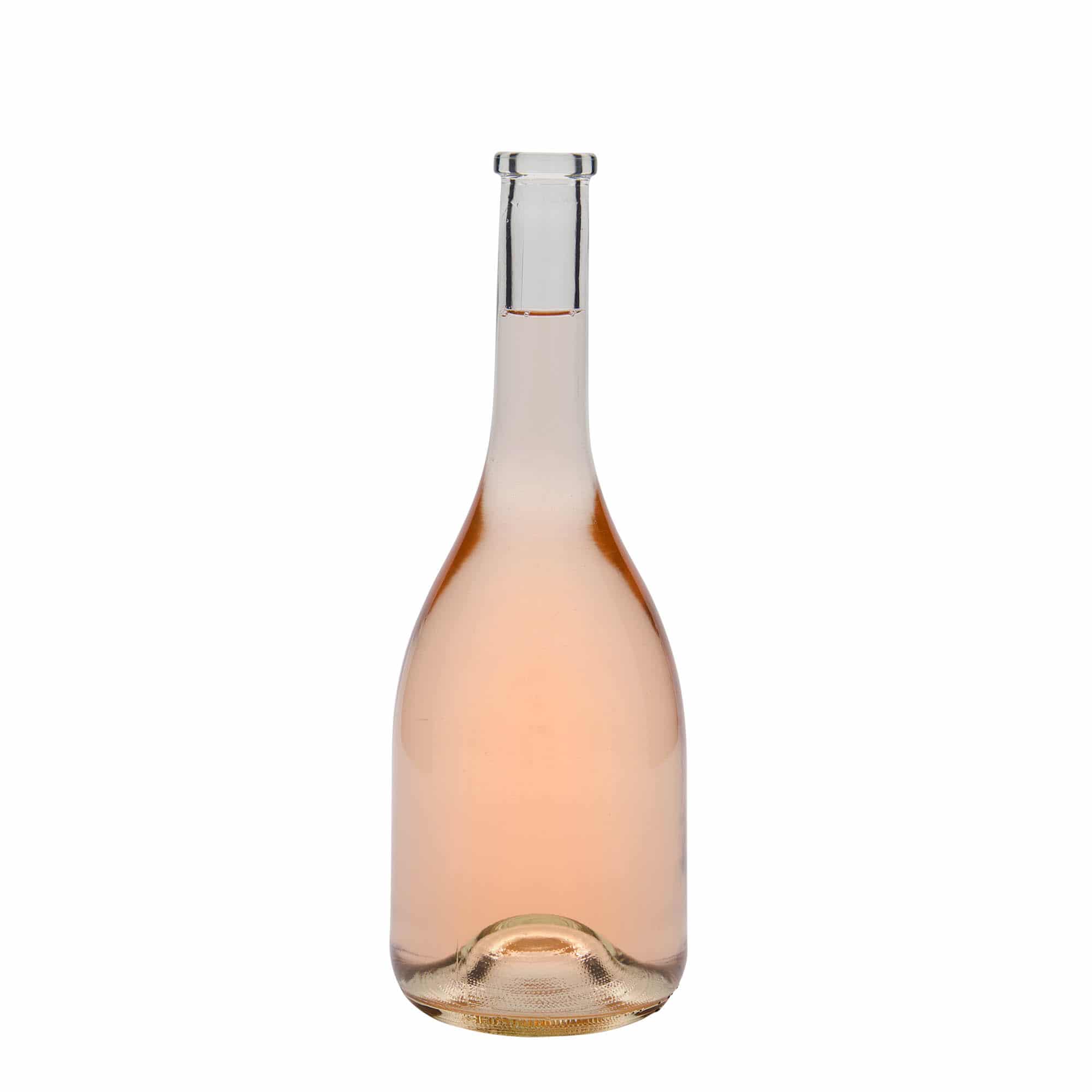 750 ml glazen fles 'Rustica', hals: kurk
