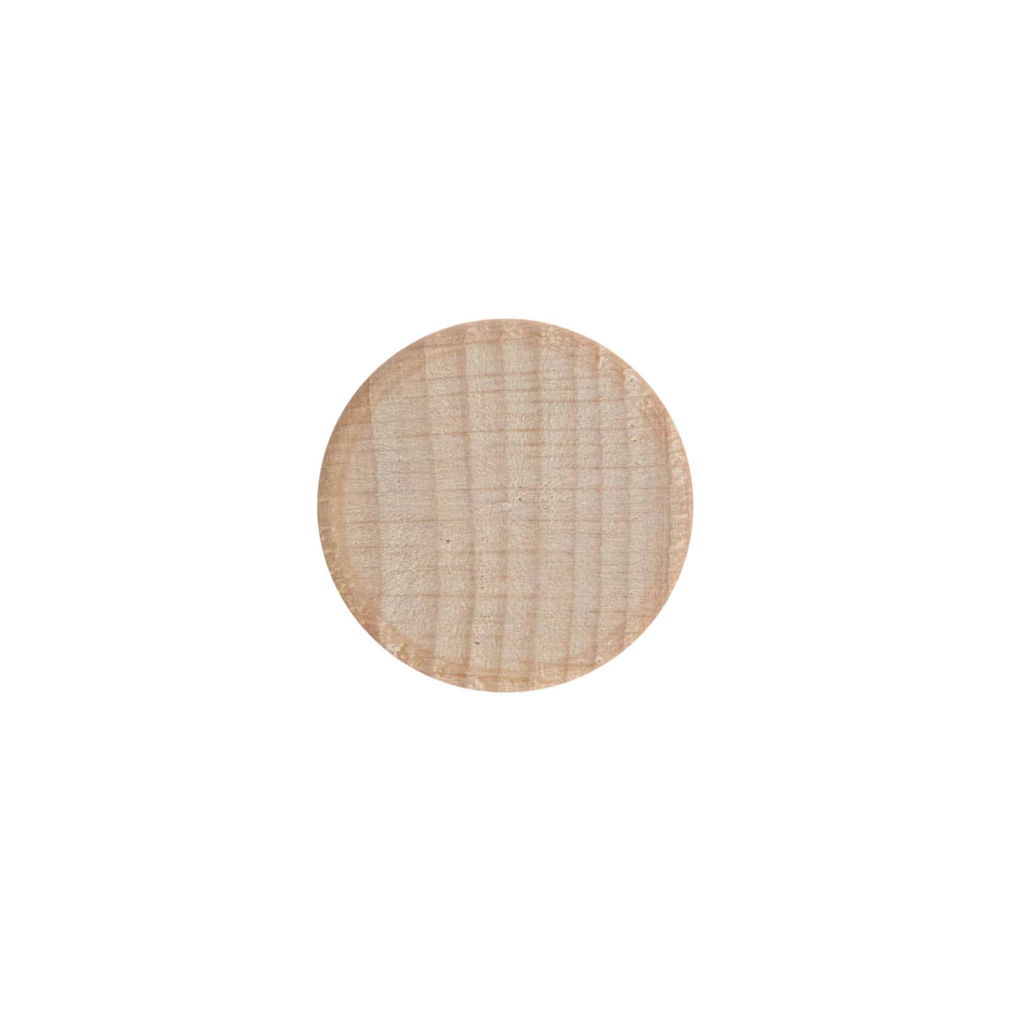 Schroefdop, hout, beige, voor opening: GPI 28/400