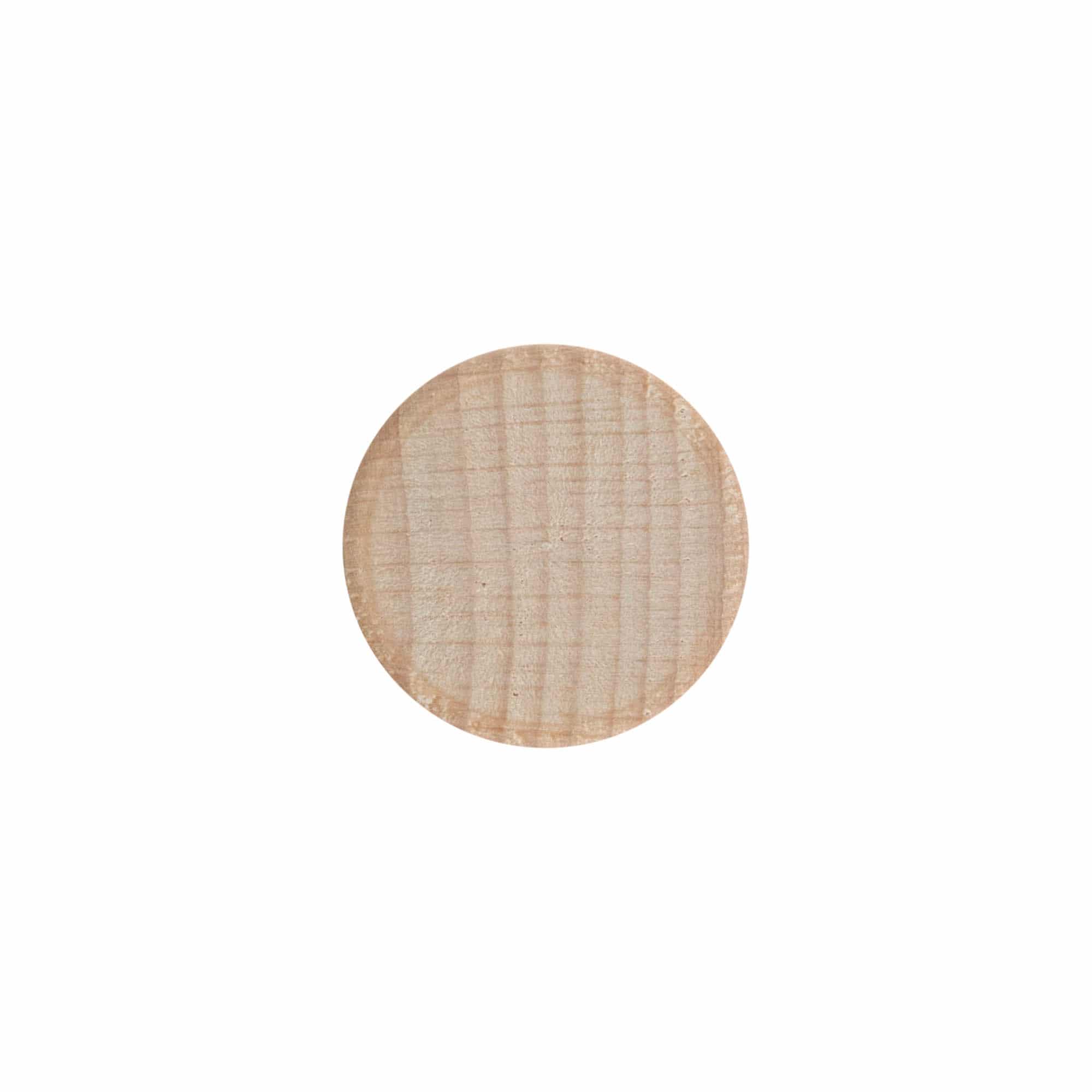 Schroefdop, hout, beige, voor opening: GPI 28/400