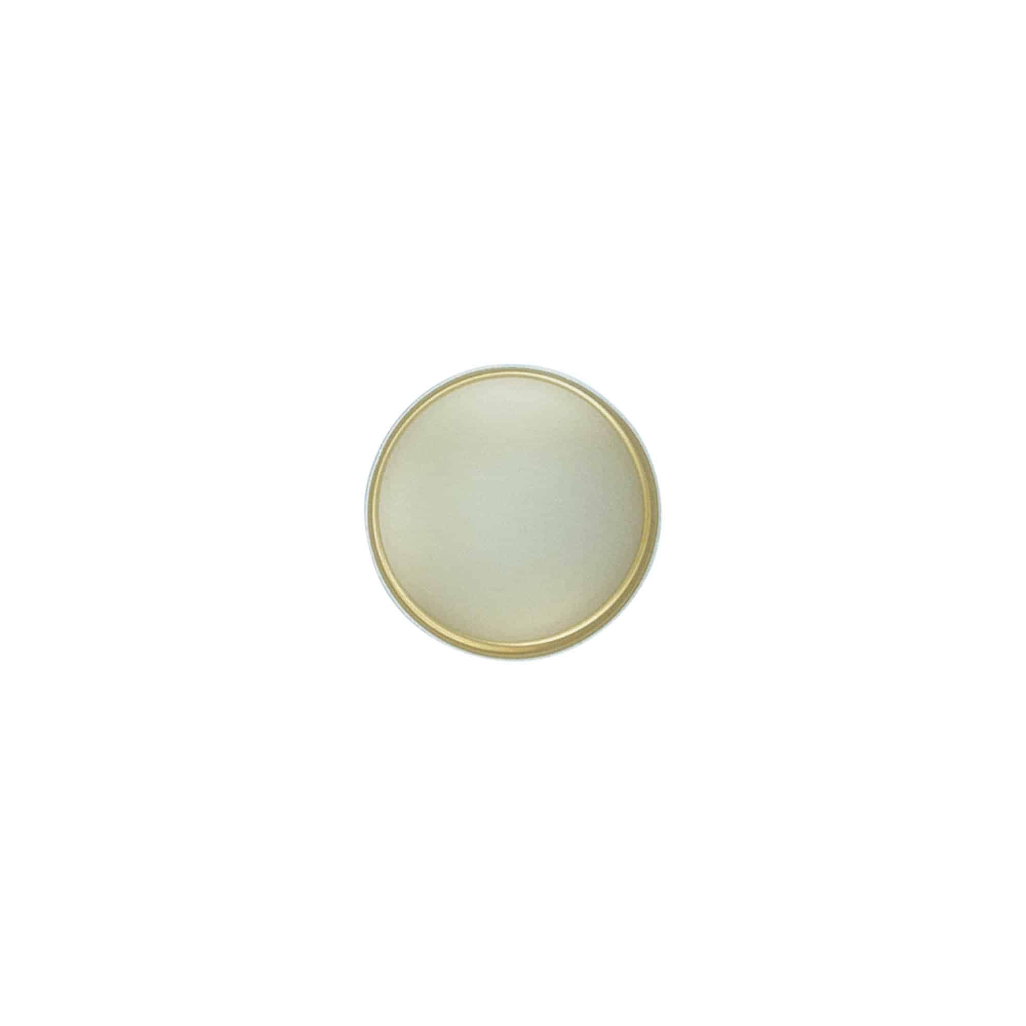 Schroefdop, metaal, zilver, voor monding: PP 24
