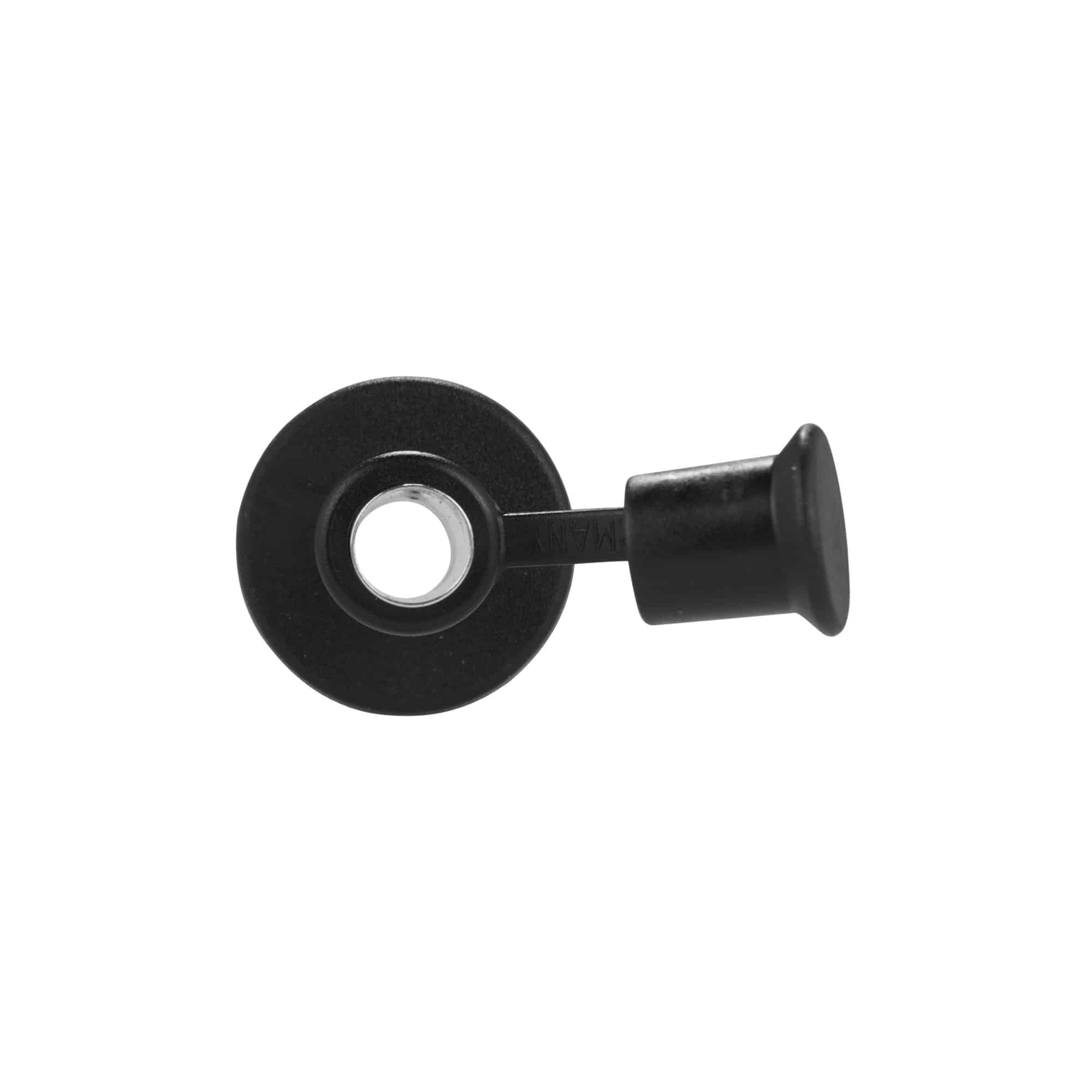 Schenktuit inox met dop, roestvrij staal, zilver