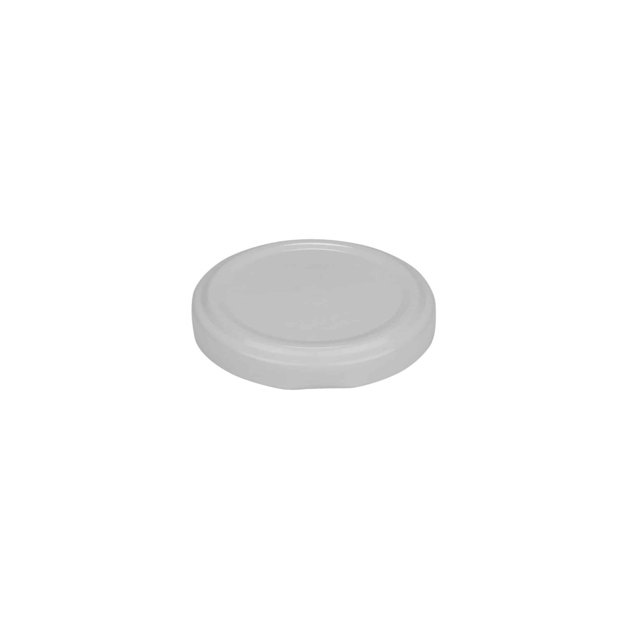 Twist-offdeksel, blik, wit, voor monding: TO 58 Twist-offdeksel, blik, wit, voor monding: TO 58