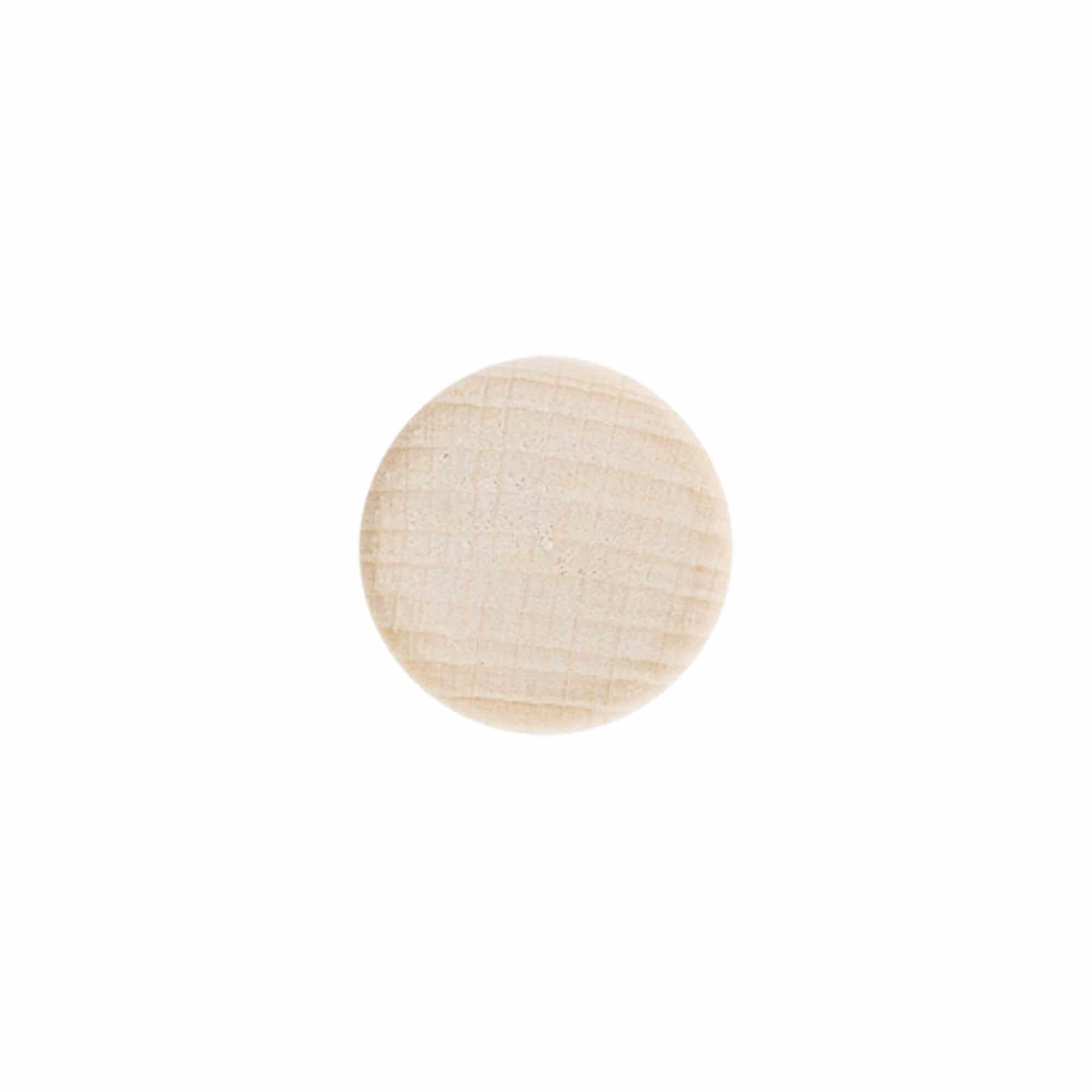 Dopkurk, 18 mm, hout, voor monding: kurk