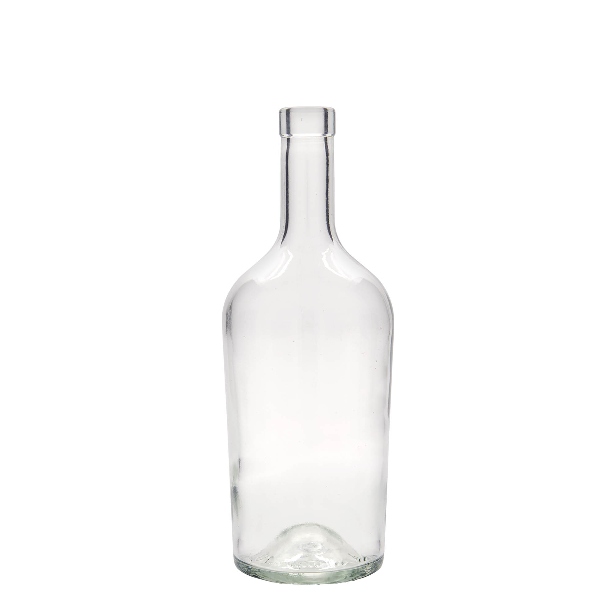 700 ml glazen fles 'Margarethe', hals: kurk 700 ml glazen fles 'Margarethe', hals: kurk