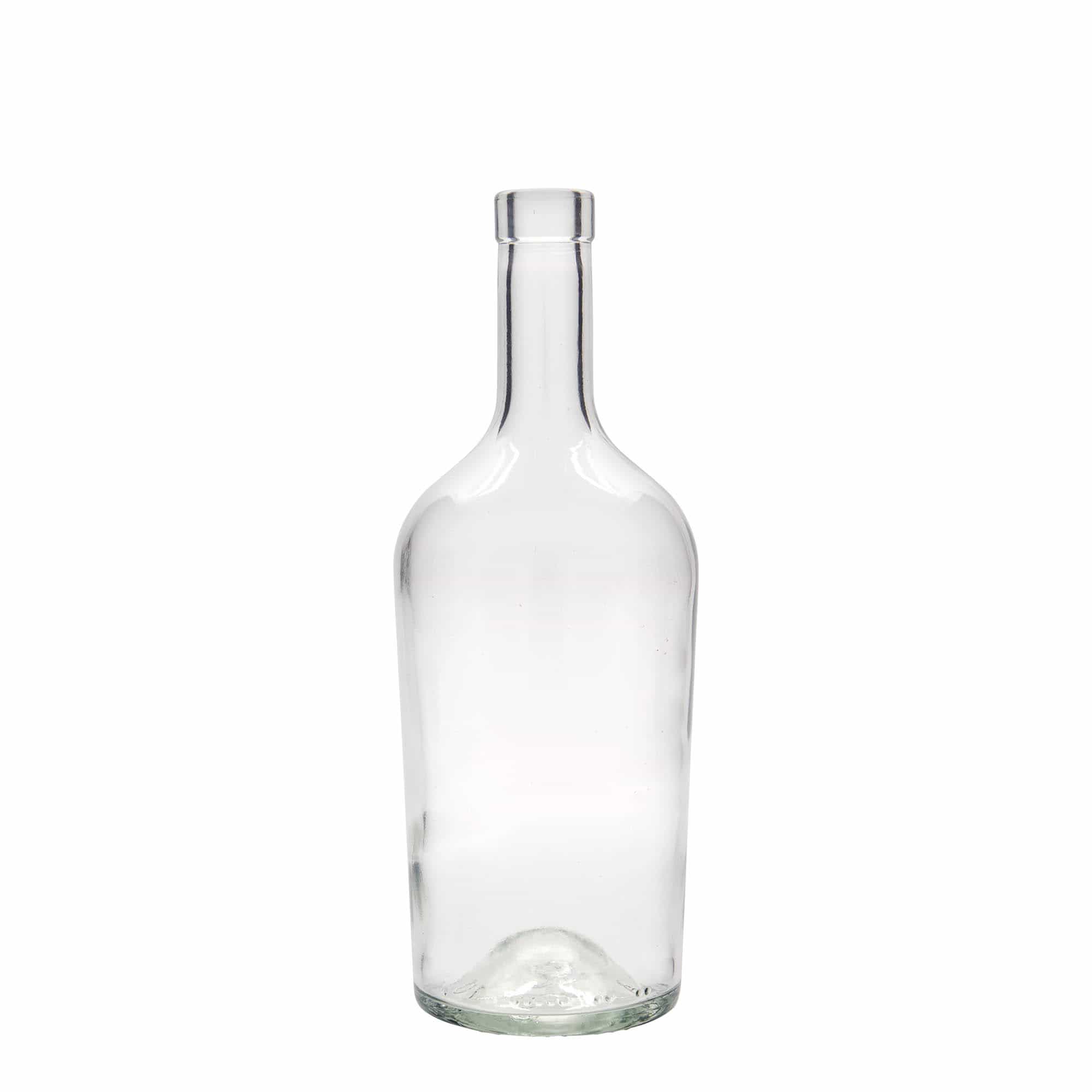 700 ml glazen fles 'Margarethe', hals: kurk
