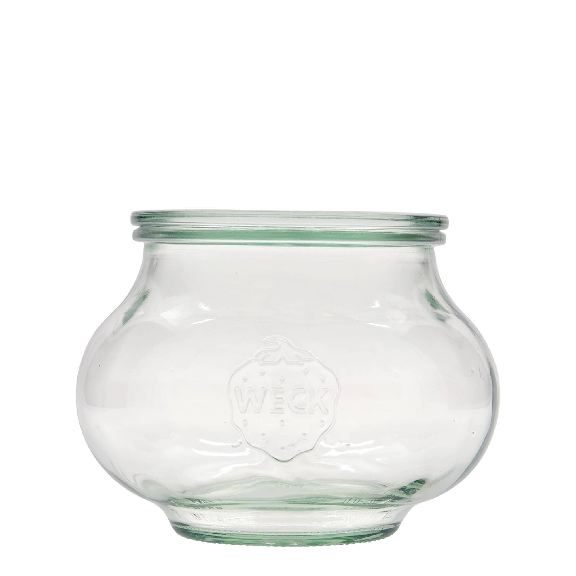 1.062 ml WECK-sieraadglas, monding: ronde rand