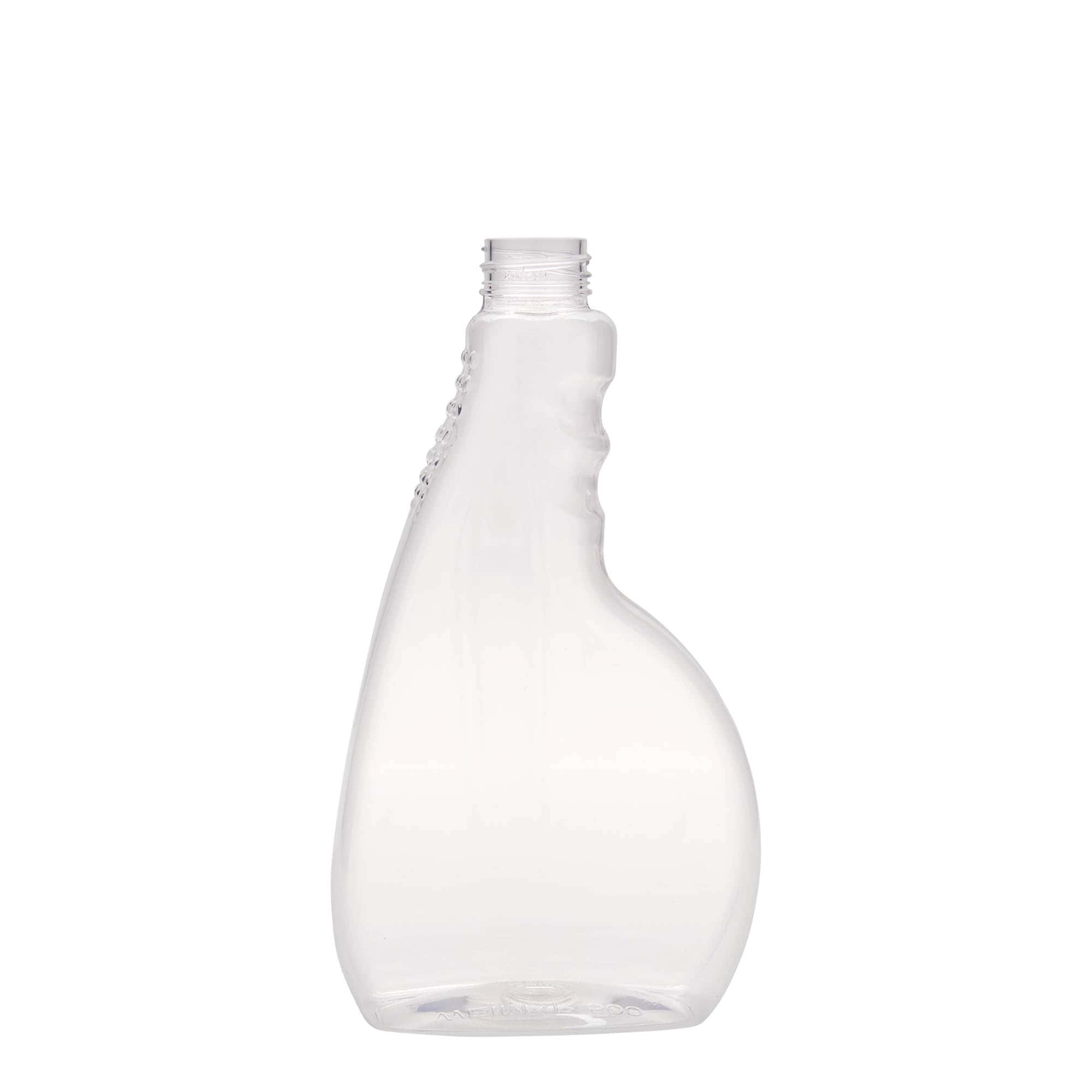 Pet-sprayfles 'Piccobello', 500 ml, rechthoekig, kunststof, monding: schroefsluiting Pet-sprayfles 'Piccobello', 500 ml, rechthoekig, kunststof, monding: schroefsluiting