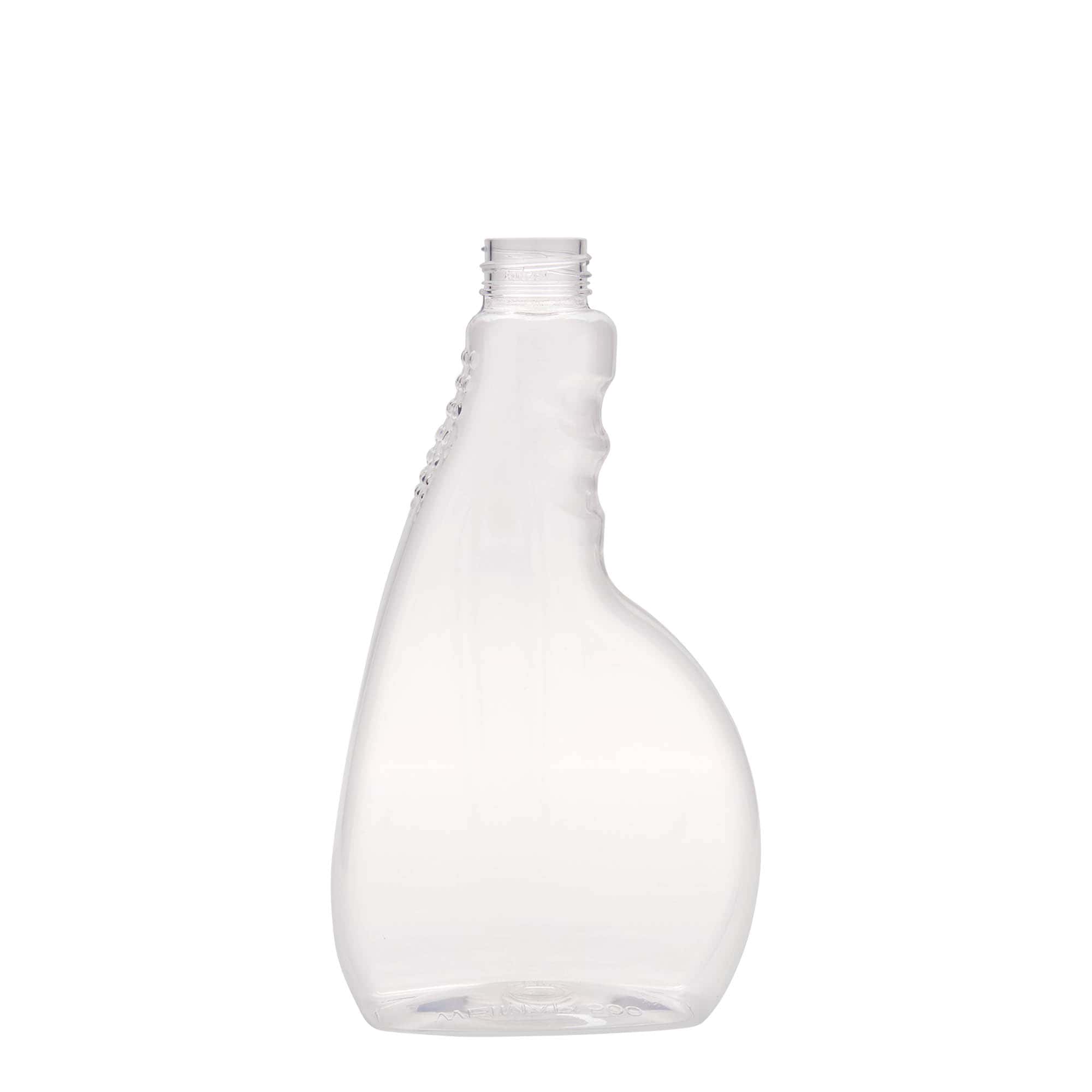 500 ml PET-sprayfles 'Piccobello', rechthoekig, kunststof, opening: schroefdop