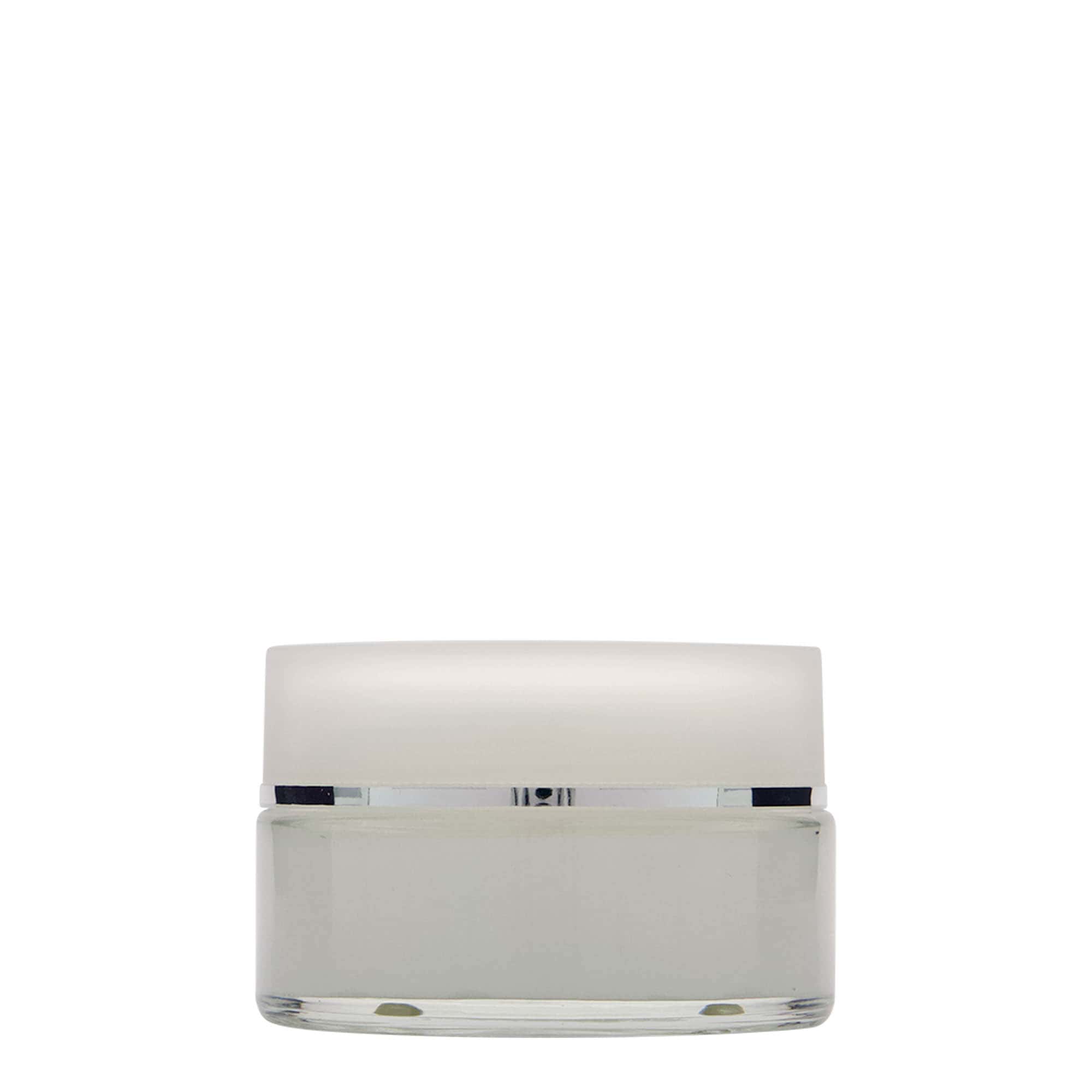 100 ml potje 'Clear Edition', glas, opening: schroefdop
