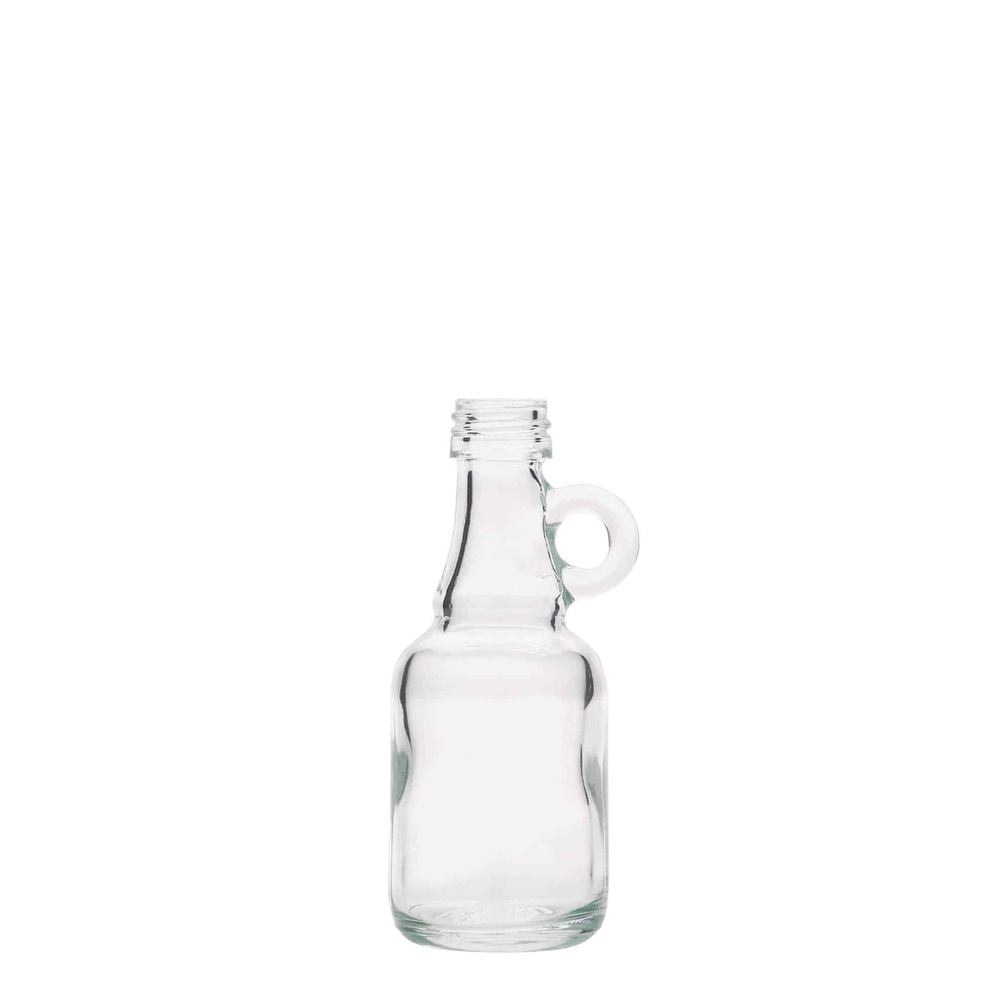 Glazen fles 'Santos', 40 ml, monding: PP 18 Glazen fles 'Santos', 40 ml, monding: PP 18