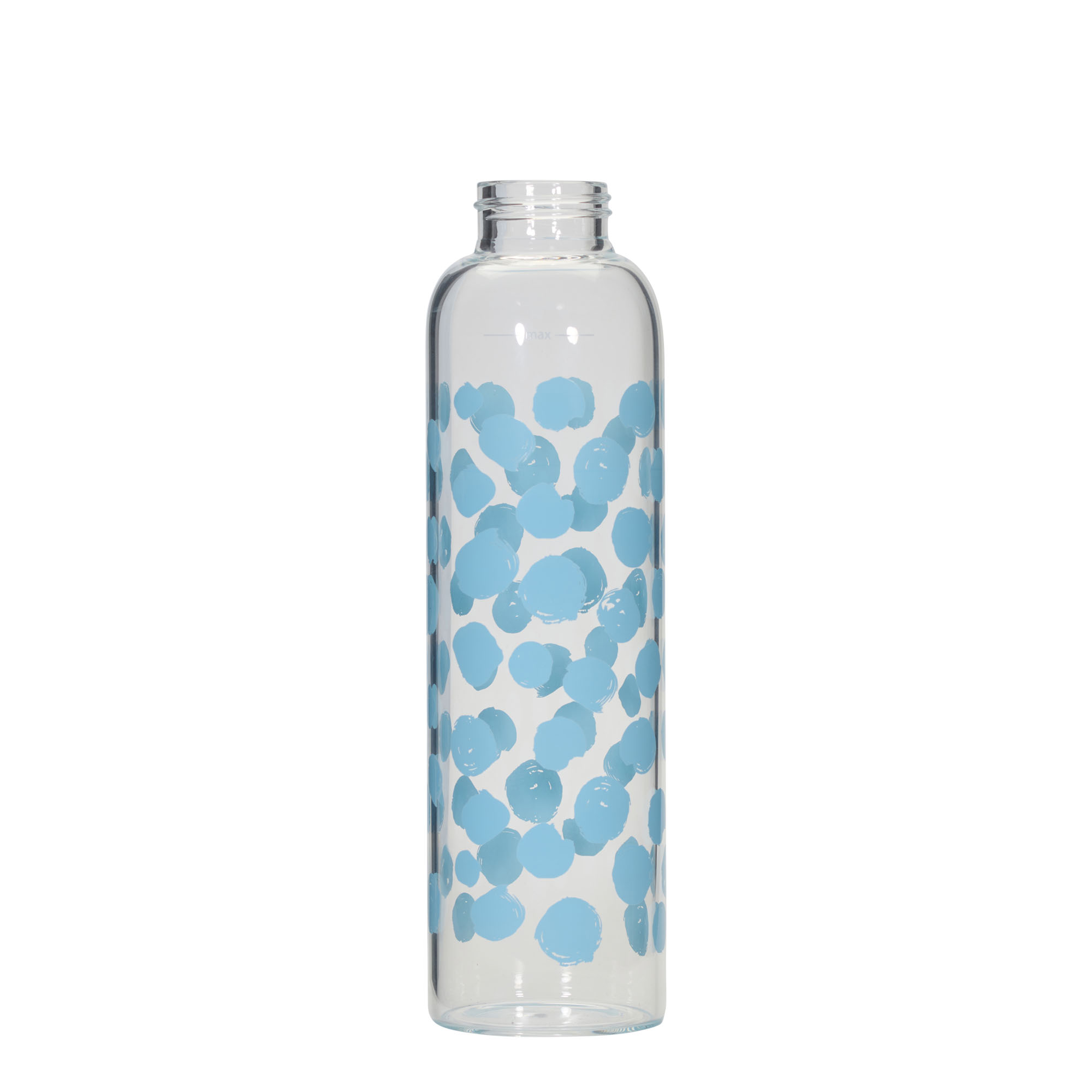 500 ml drinkfles 'Perseus - Blauwe stippen', opening: schroefdop 500 ml drinkfles 'Perseus - Blauwe stippen', opening: schroefdop